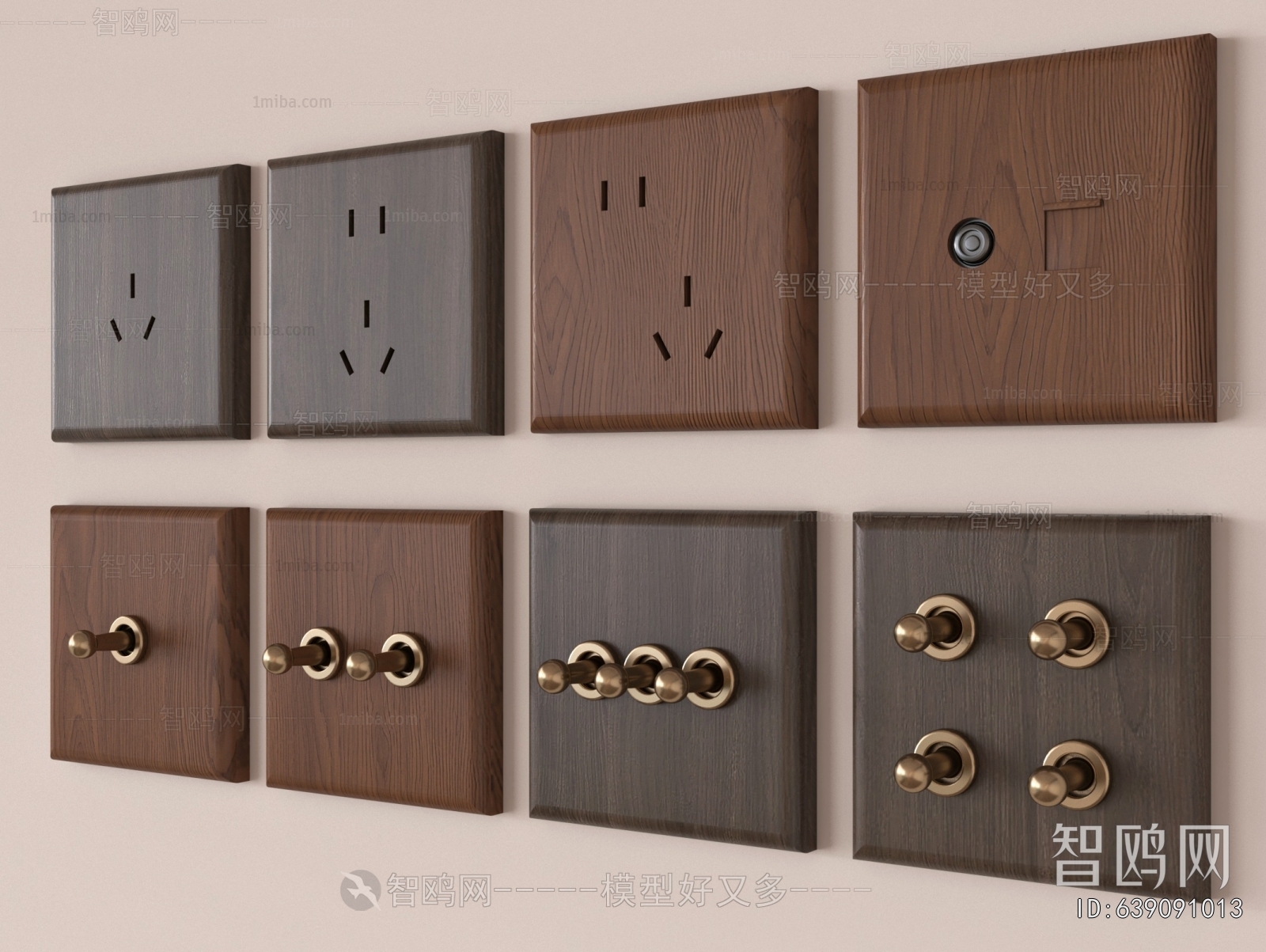 Modern Switch Socket Panel