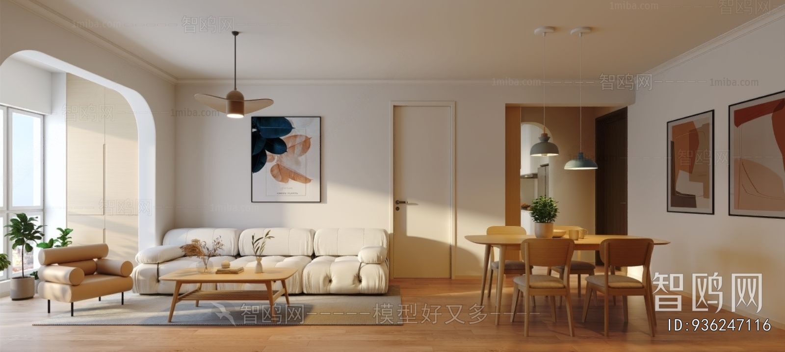 Nordic Style A Living Room