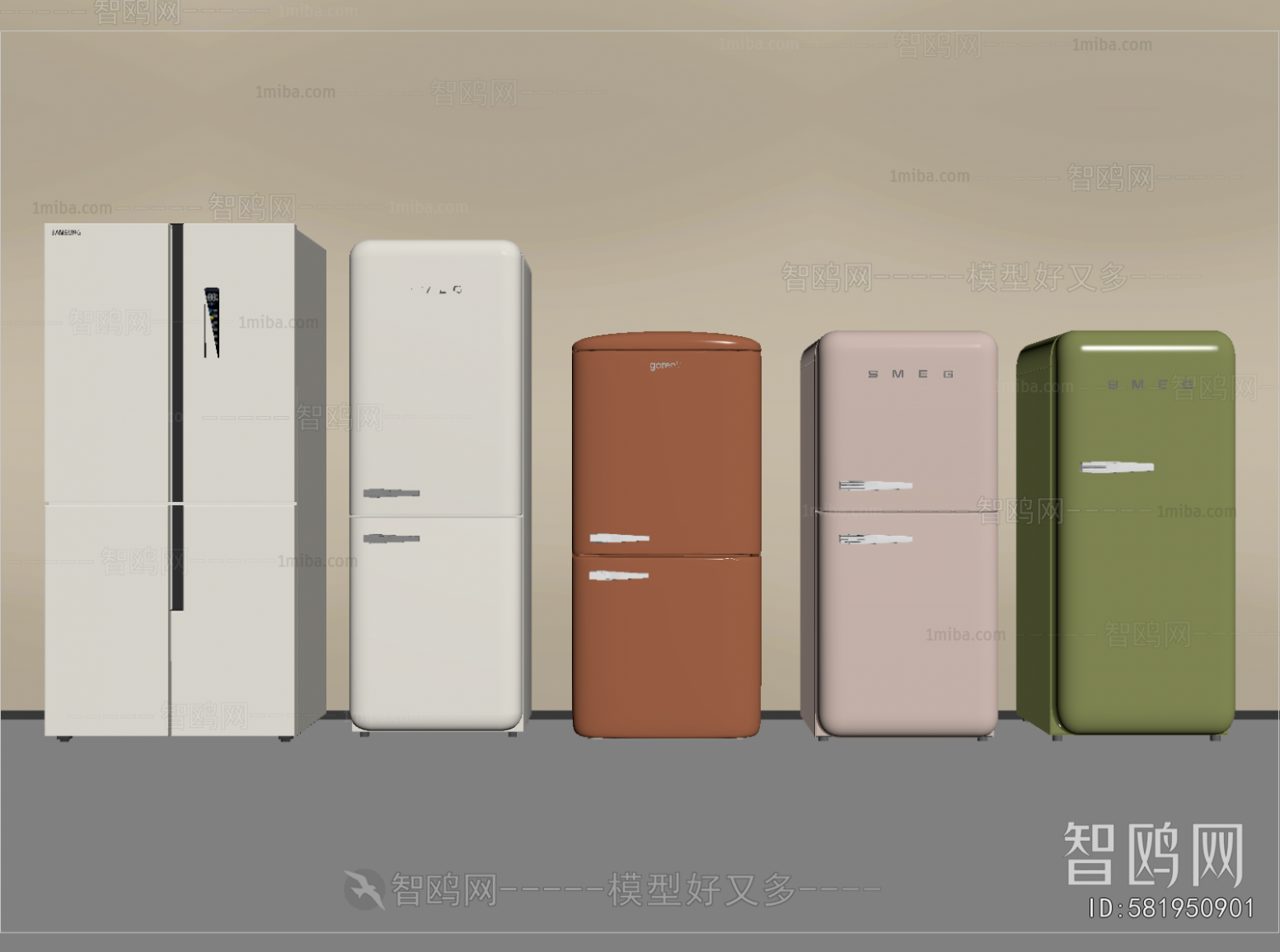 Modern Home Appliance Refrigerator