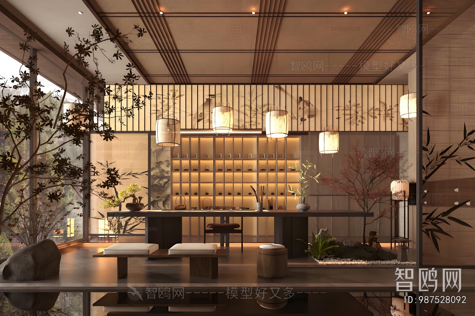 New Chinese Style Tea House