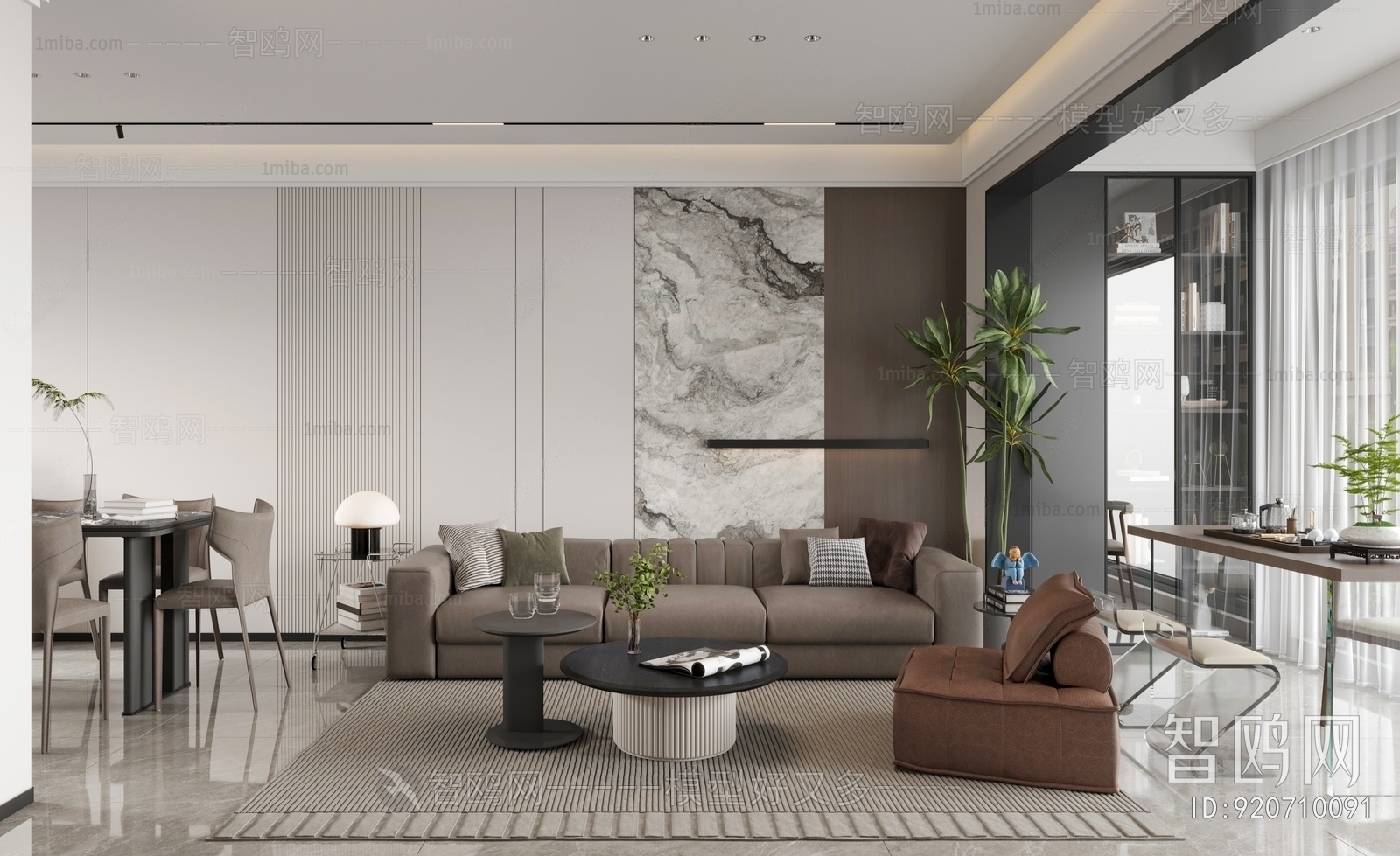 Modern A Living Room