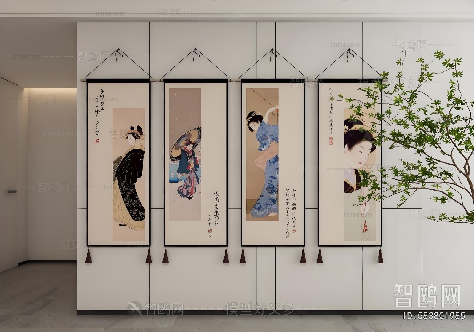 Japanese Style Painting