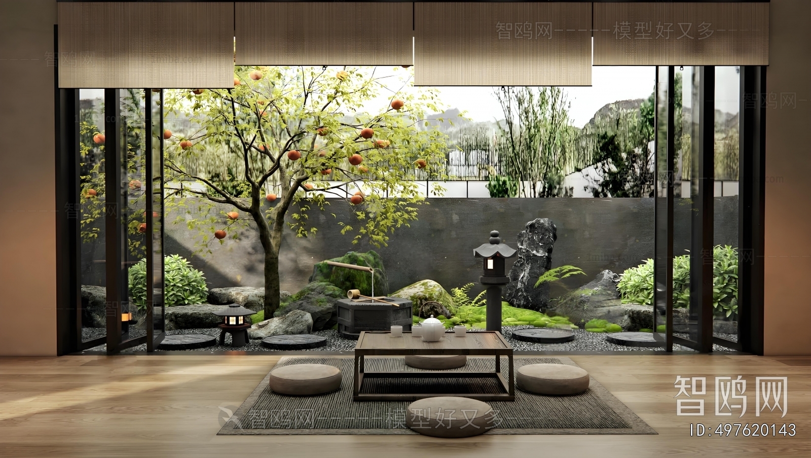 Japanese Style Courtyard/landscape