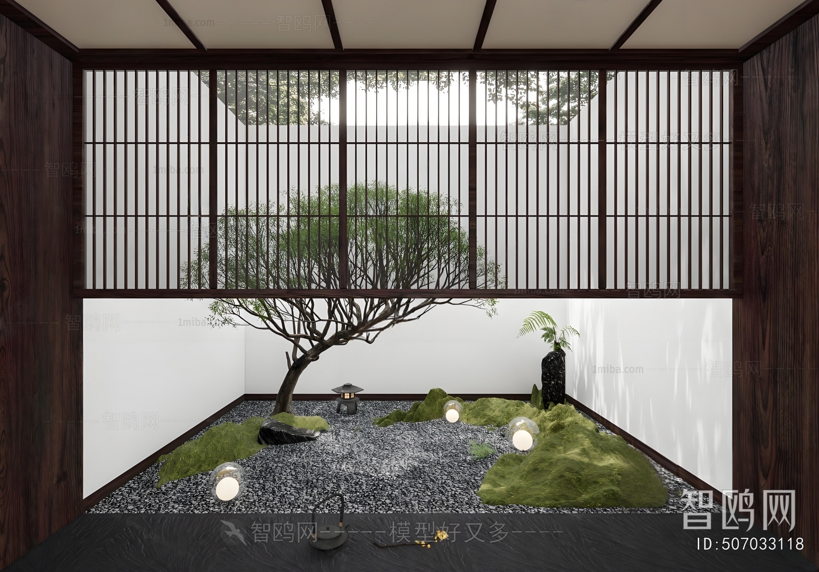 Japanese Style Plant Landscaping