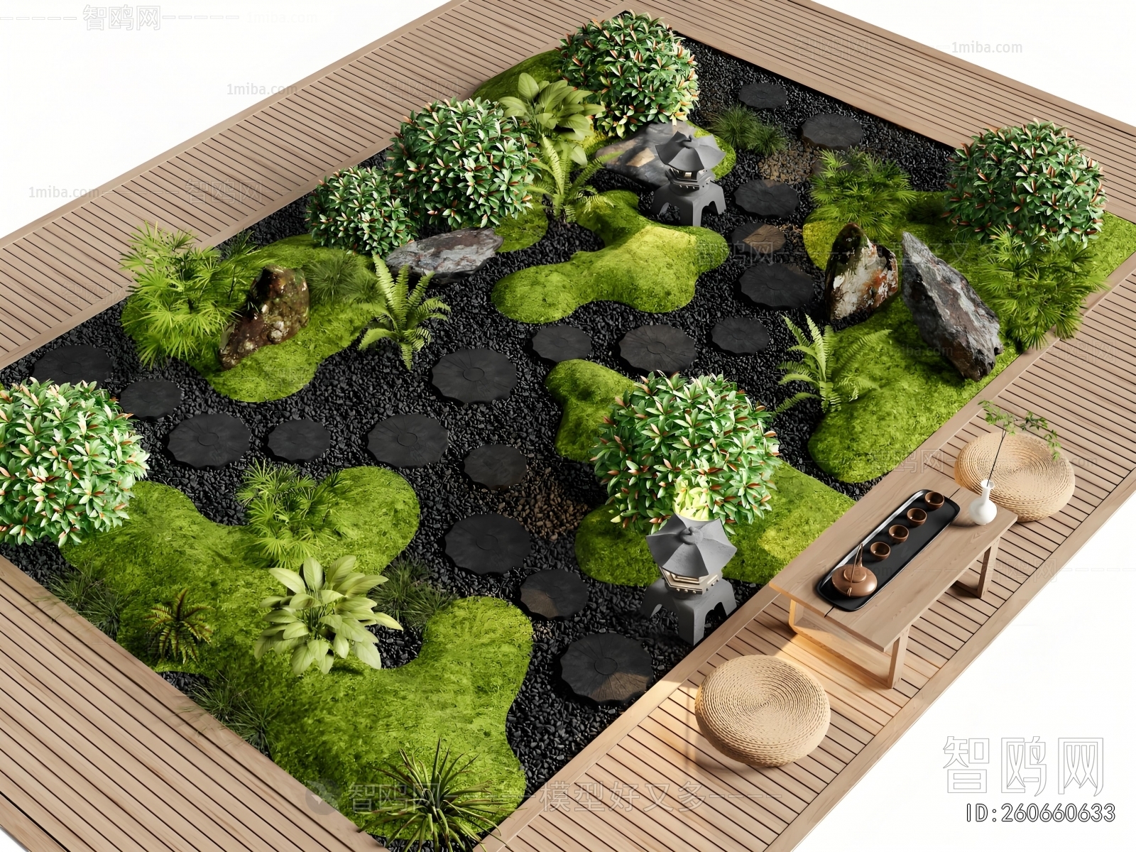 Japanese Style Courtyard/landscape
