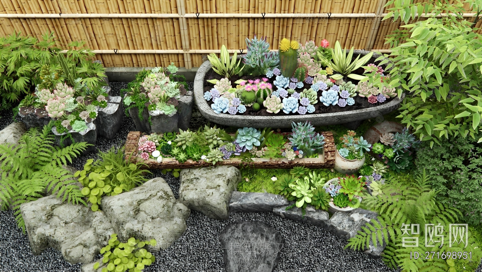 Japanese Style Plant Landscaping