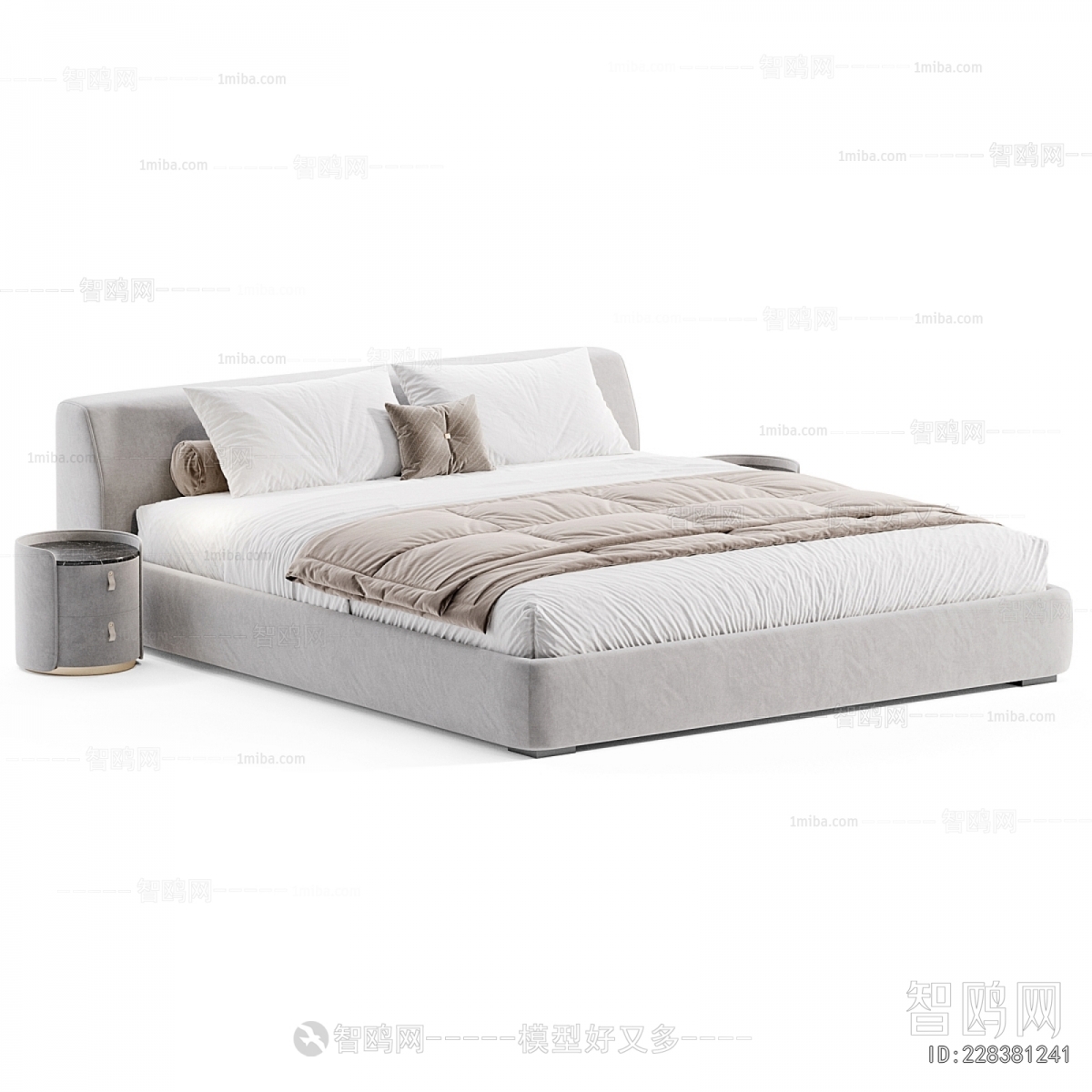 Modern Double Bed