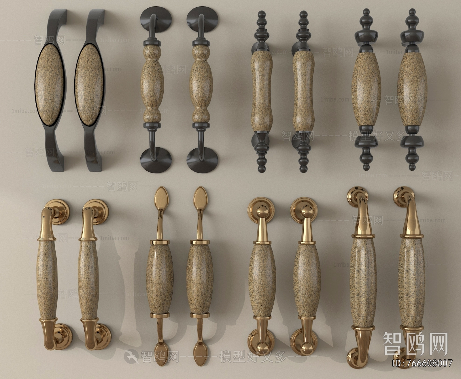 French Style Door Handle