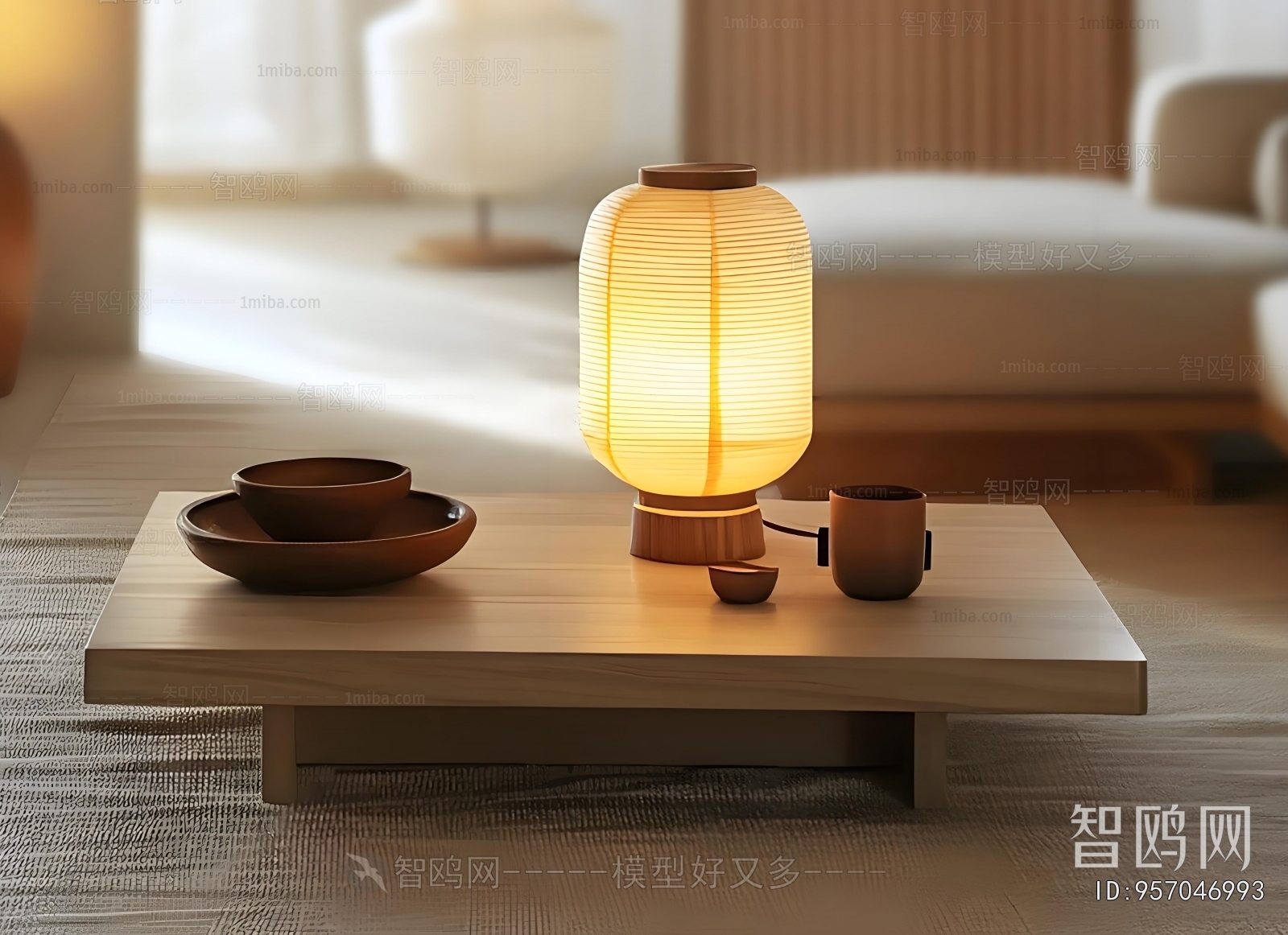 Japanese Style Table Lamp