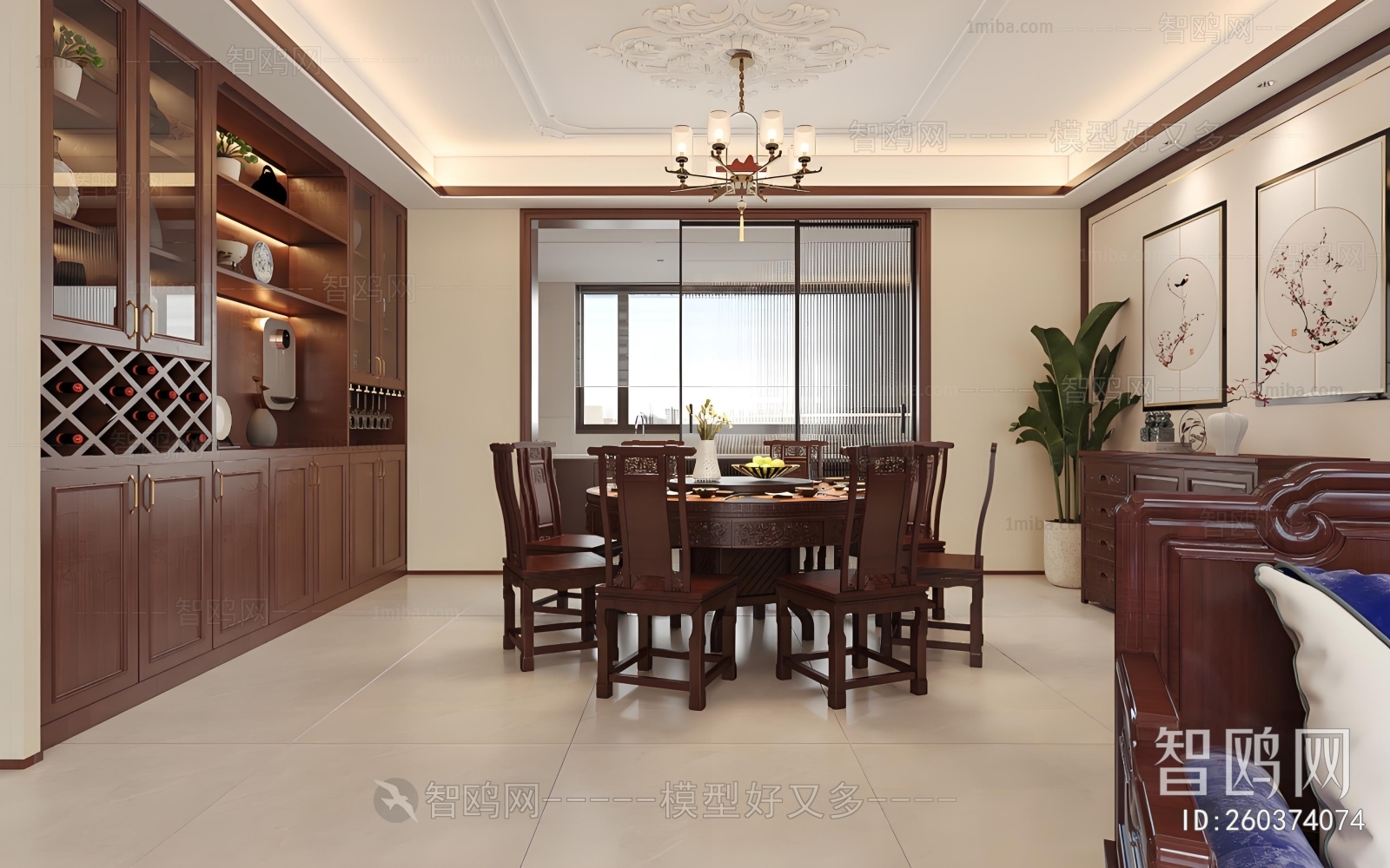 Chinese Style A Living Room