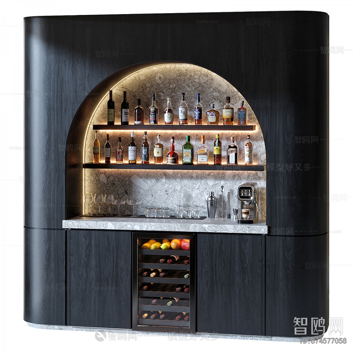 Modern Wine Cabinet