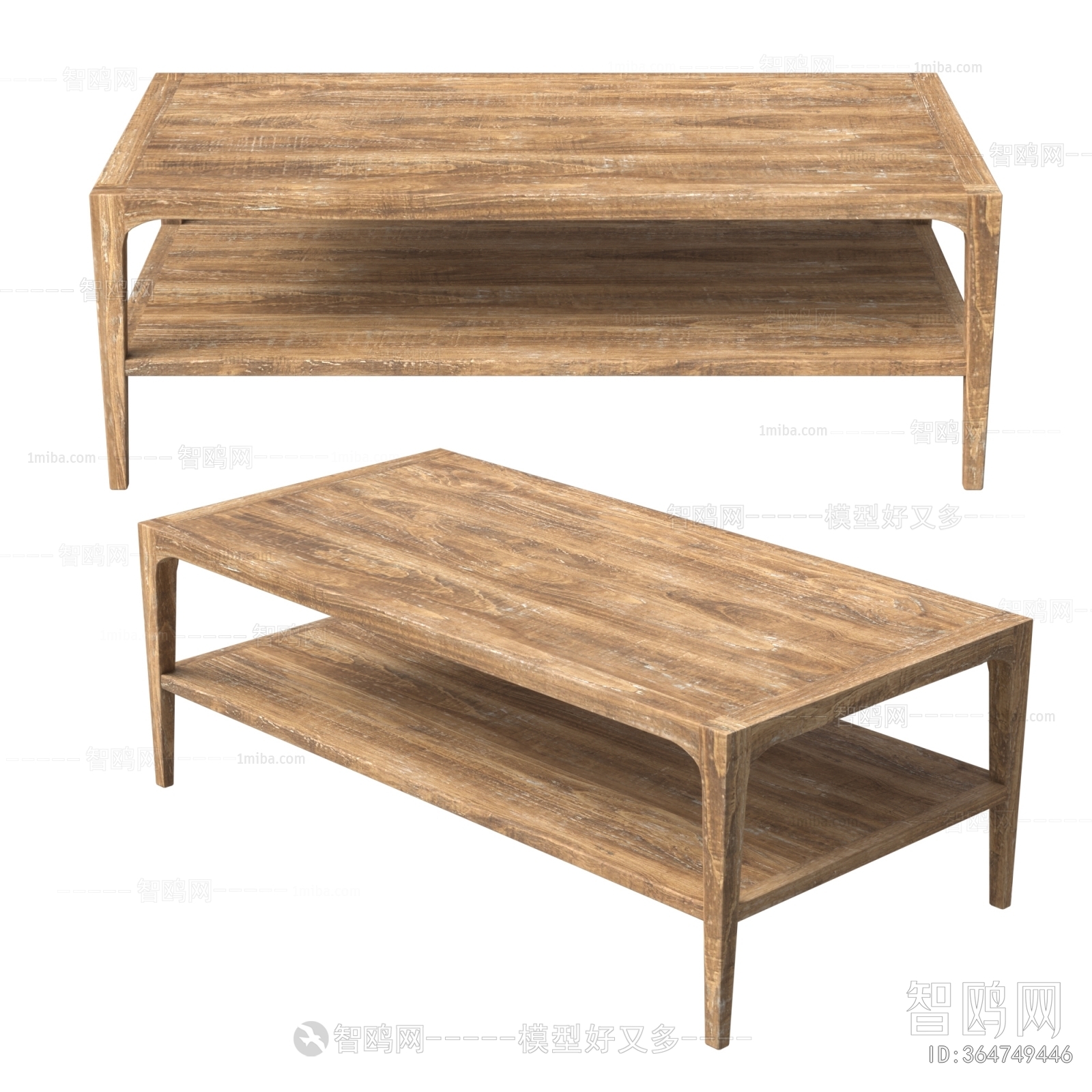 Wabi-sabi Style Coffee Table