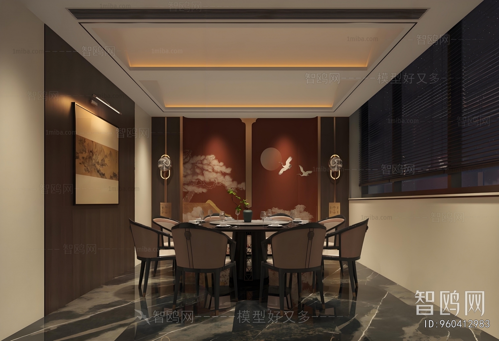 New Chinese Style Restaurant Box