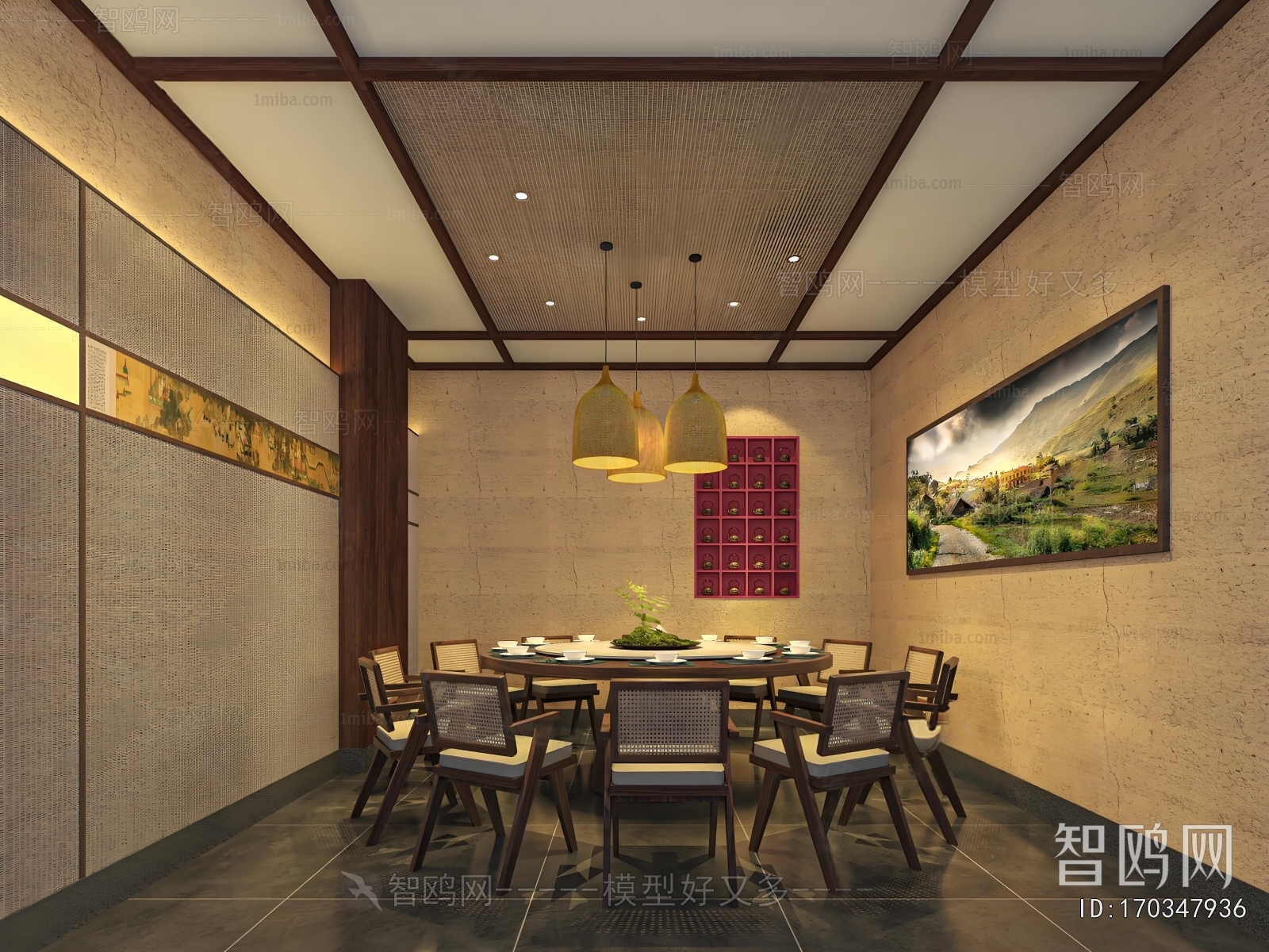 New Chinese Style Restaurant Box