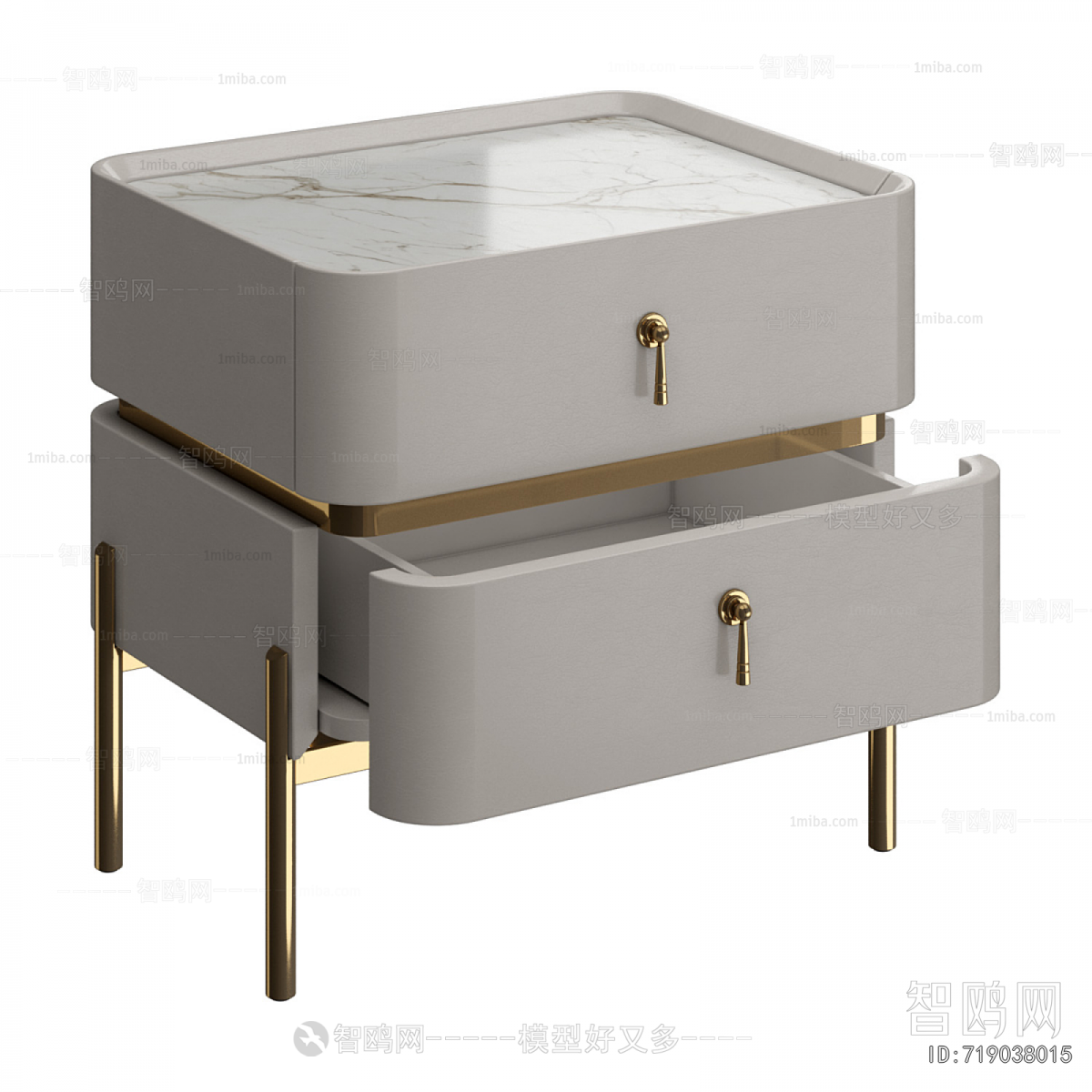 Modern Bedside Cupboard