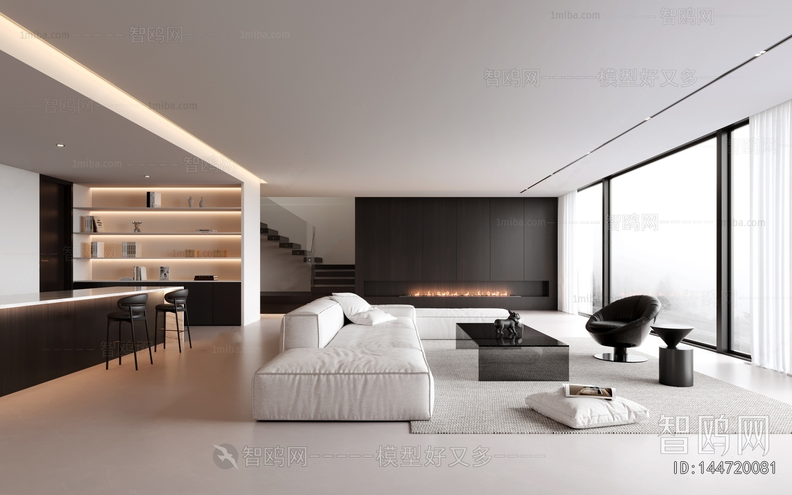 Modern A Living Room