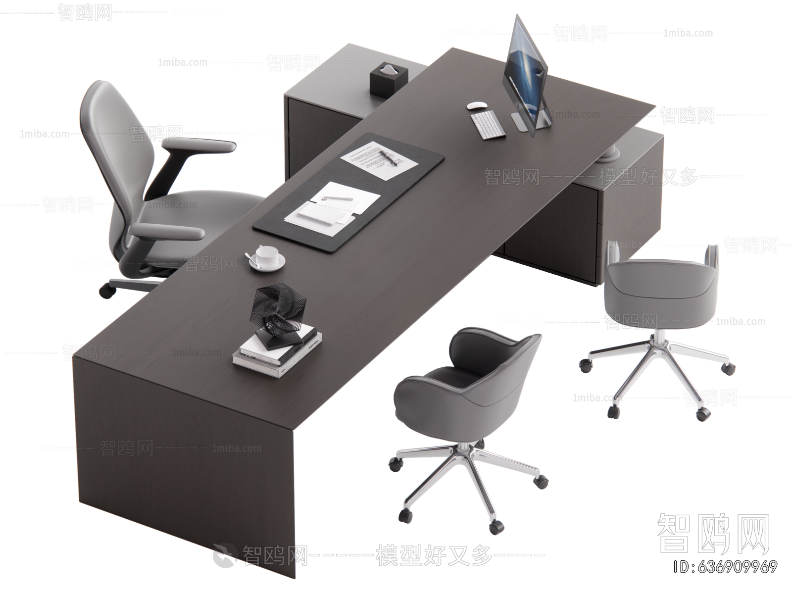 Modern Office Desk And Chair