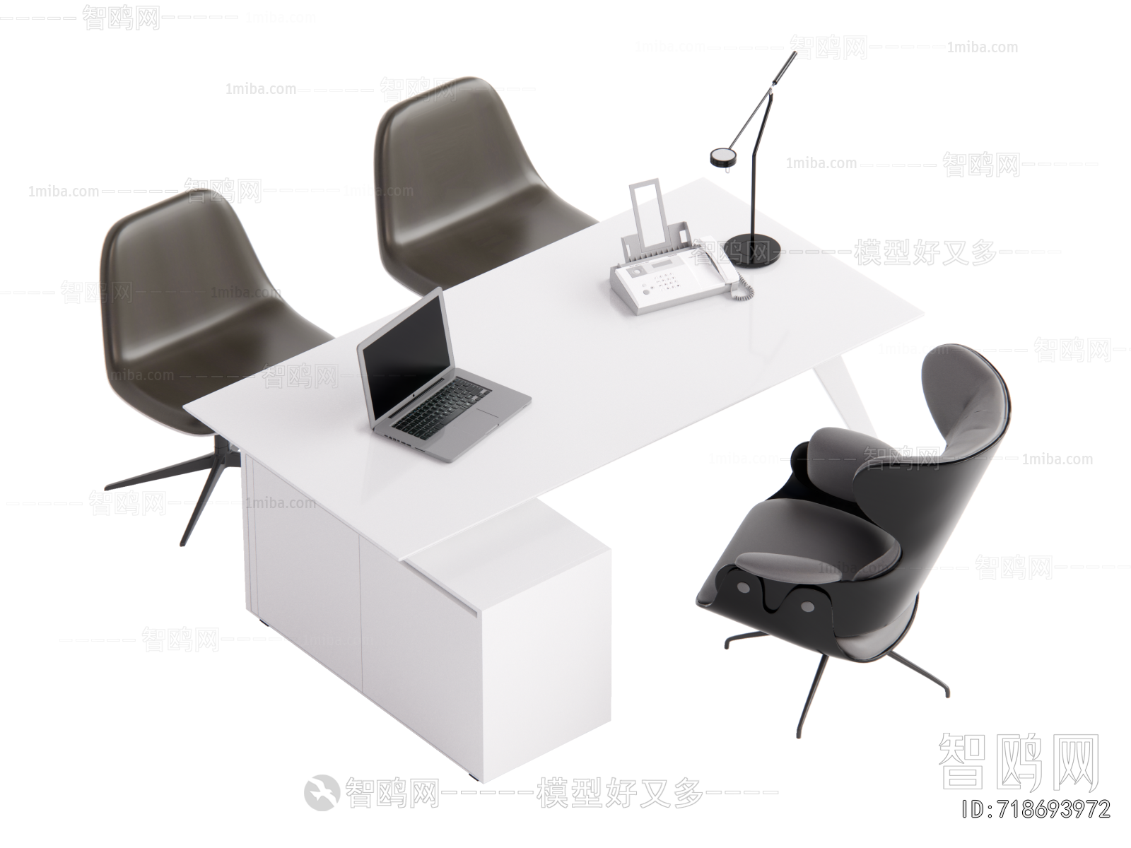 Modern Office Desk And Chair