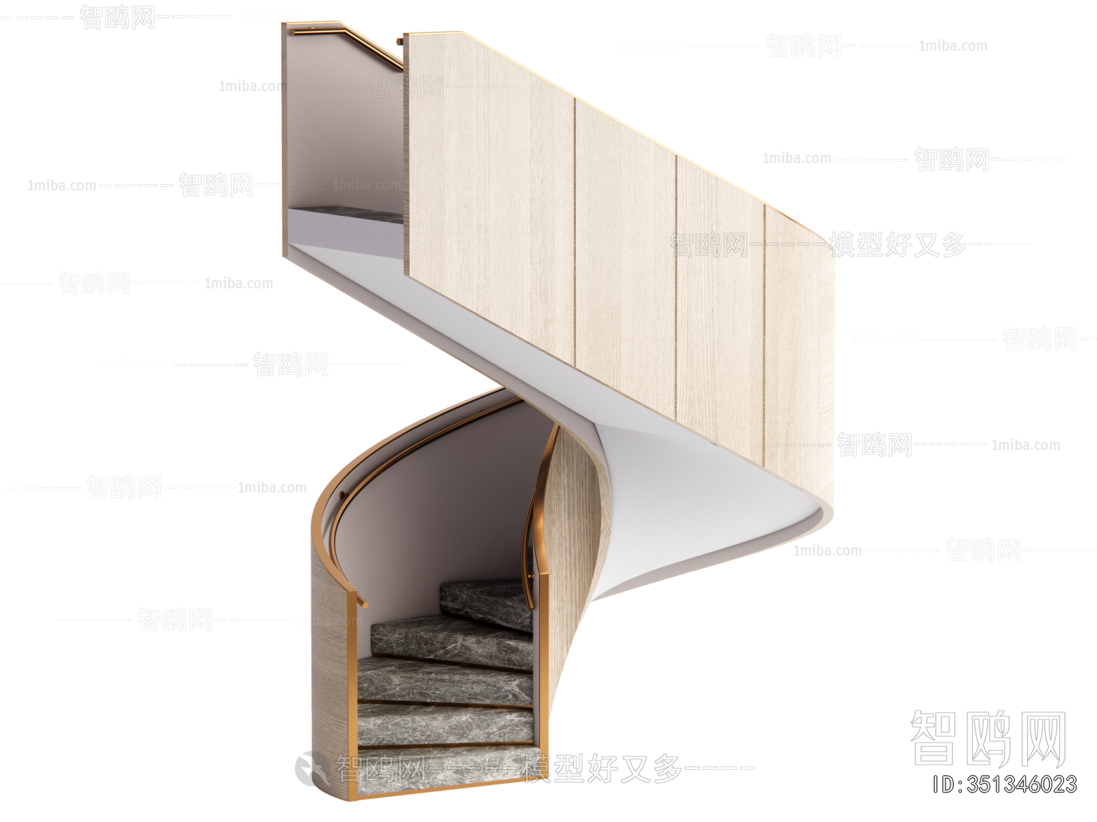 Modern Rotating Staircase