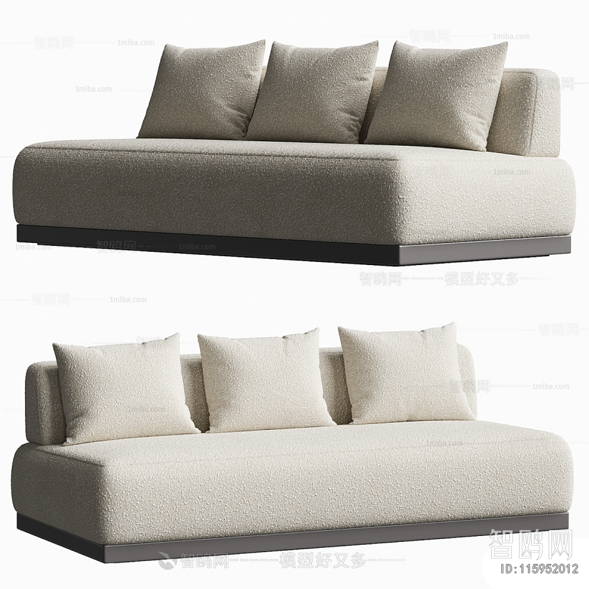Modern Three-seat Sofa