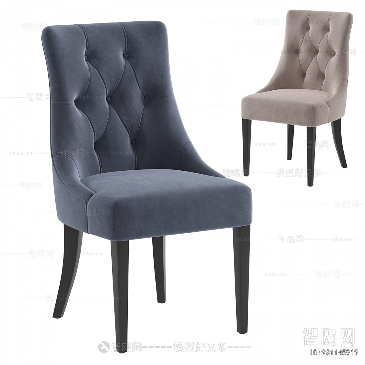 Simple European Style Dining Chair