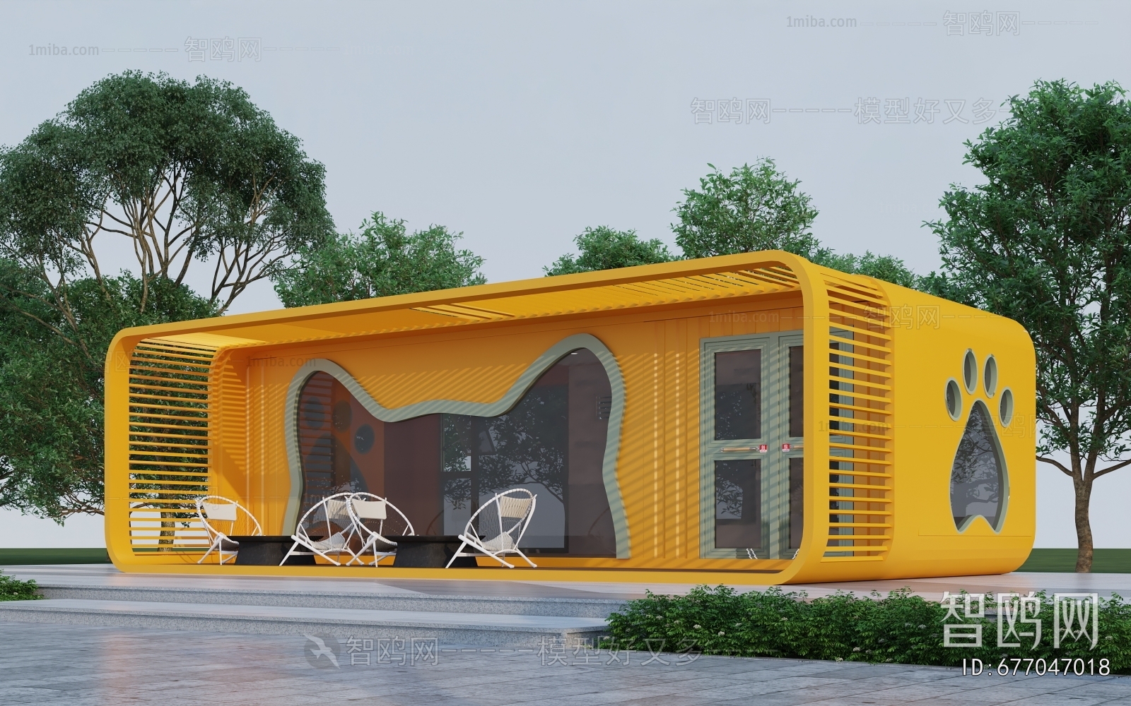 Modern Building Appearance