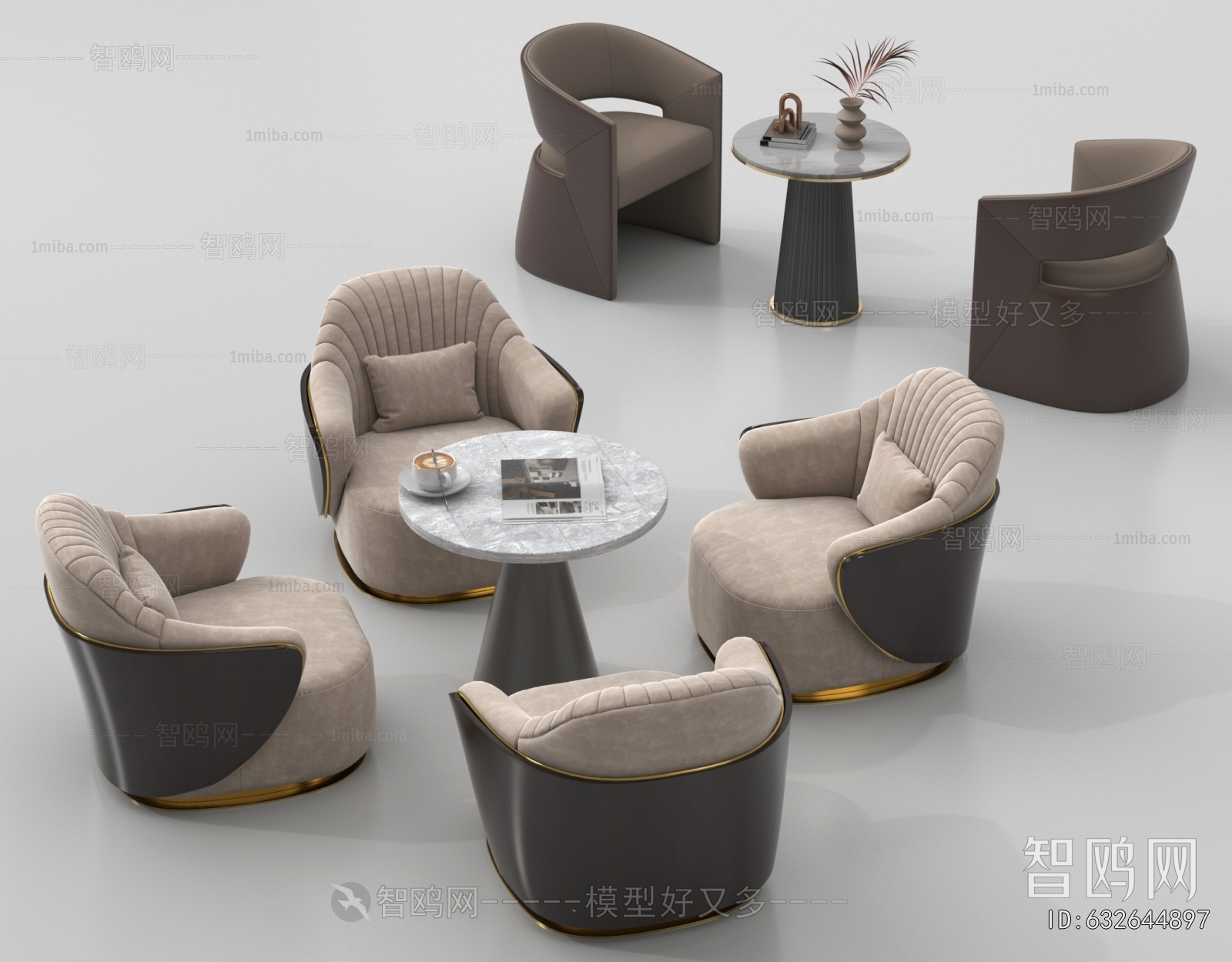 Modern Leisure Table And Chair