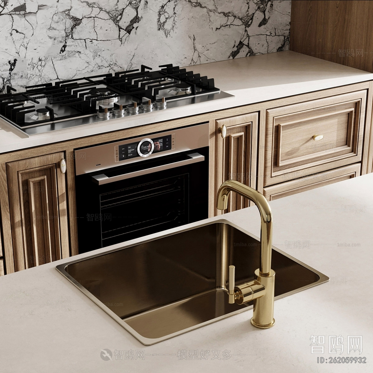 Nordic Style Kitchen Cabinet