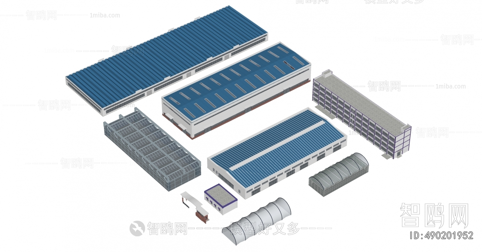 Modern Industrial Building