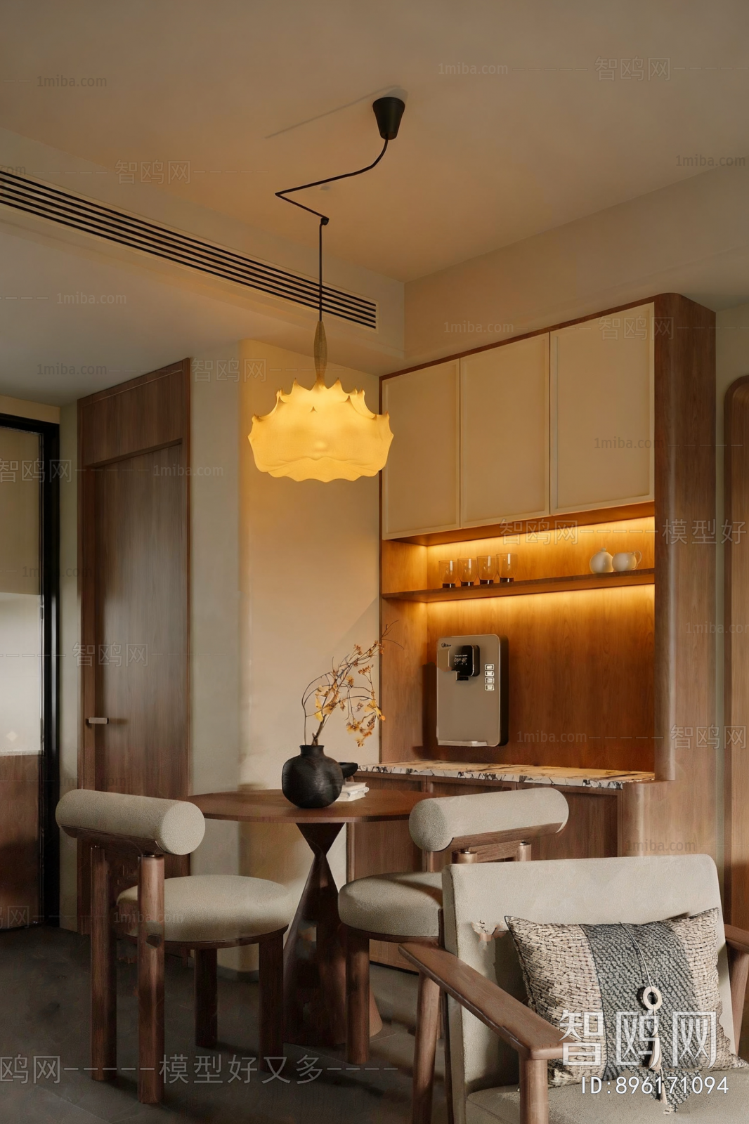 New Chinese Style Dining Room