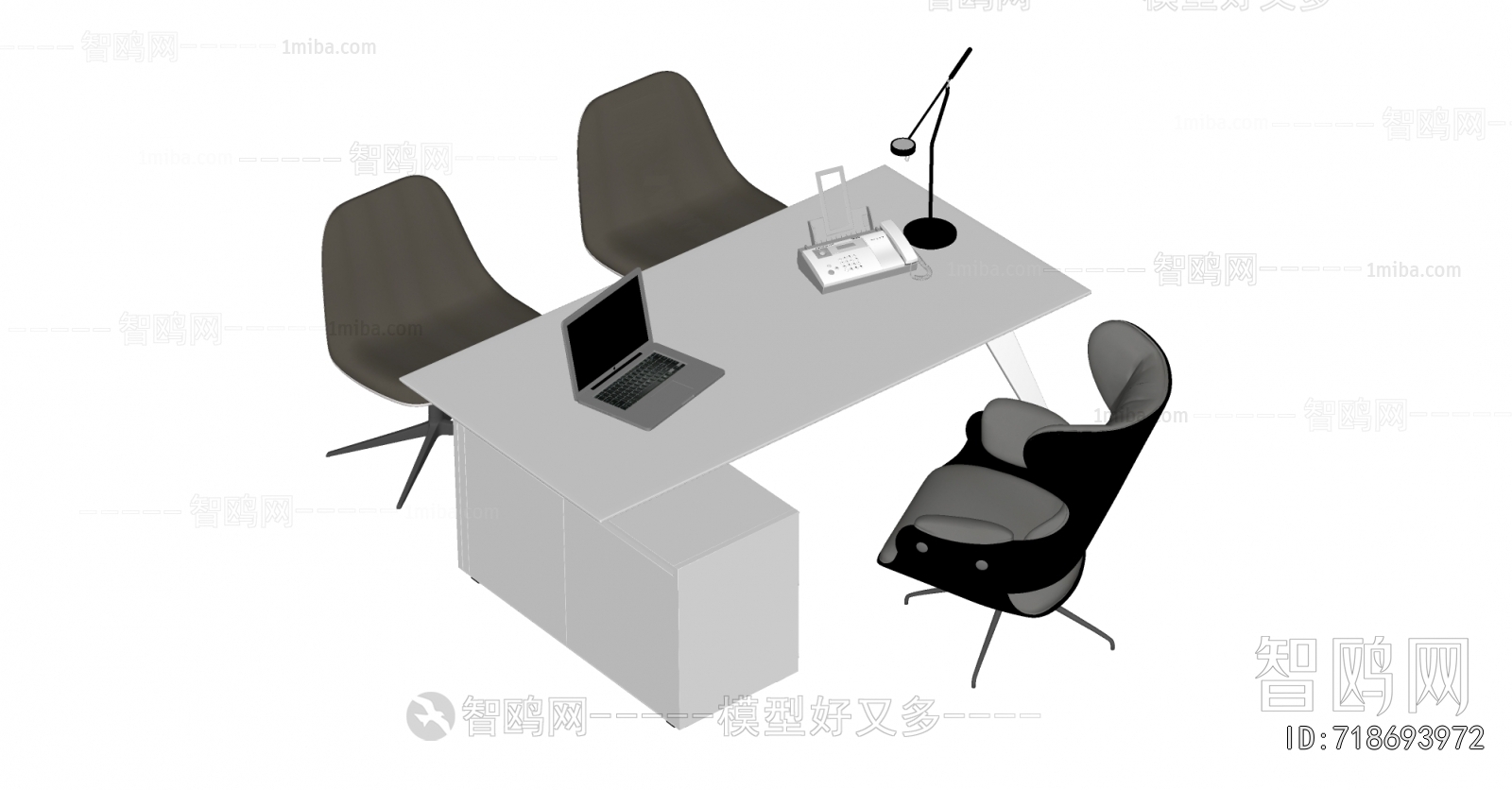 Modern Office Desk And Chair