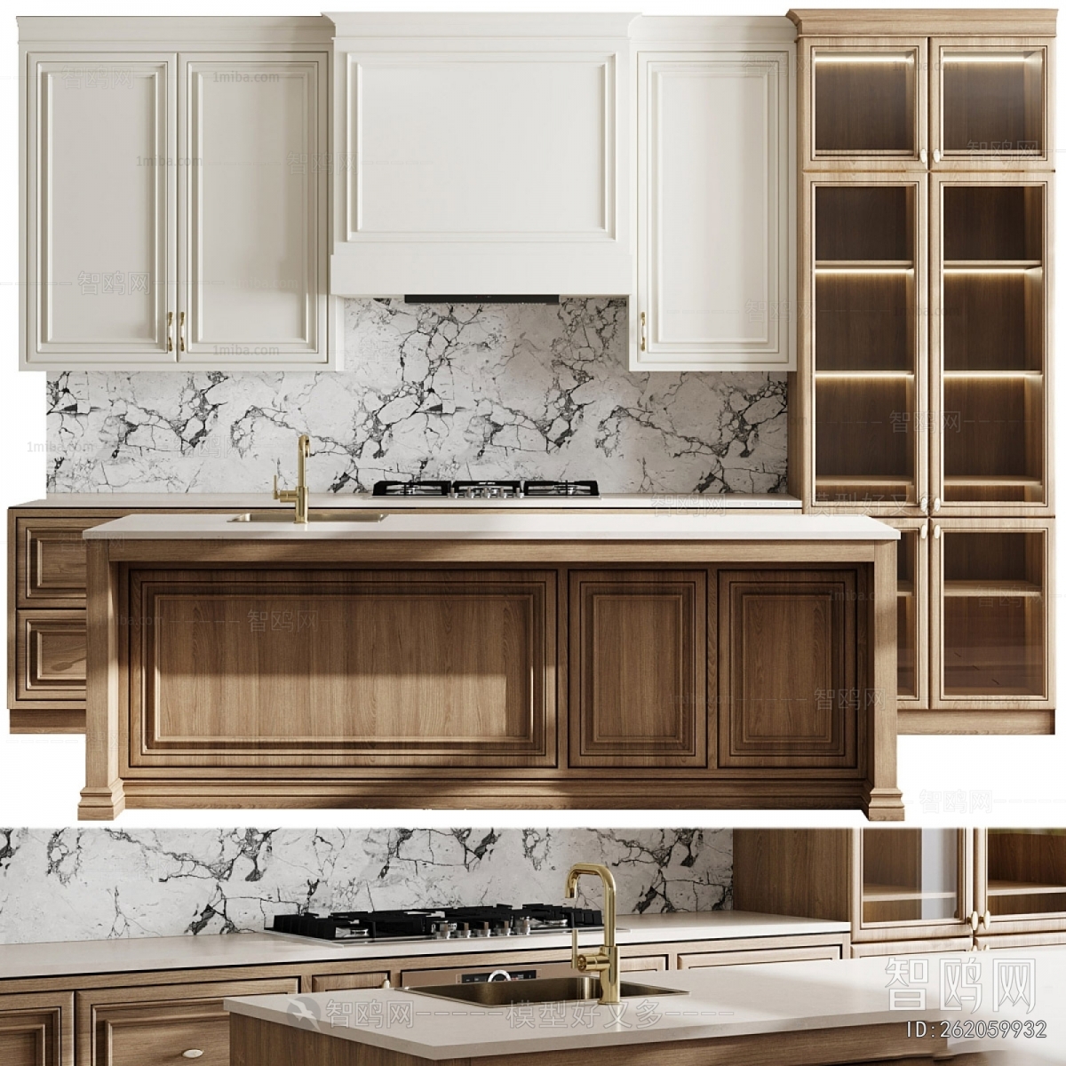 Nordic Style Kitchen Cabinet