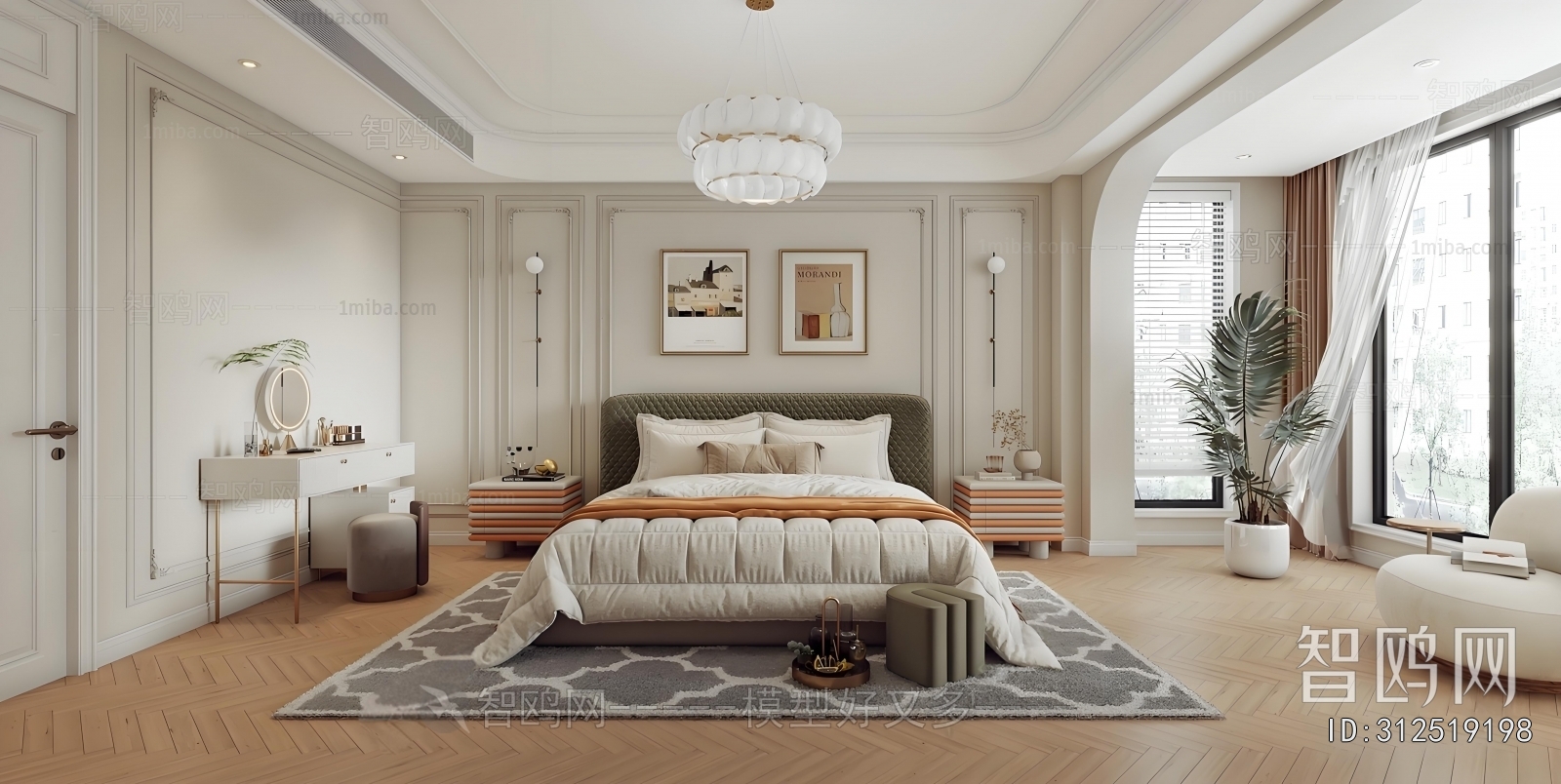 French Style Bedroom