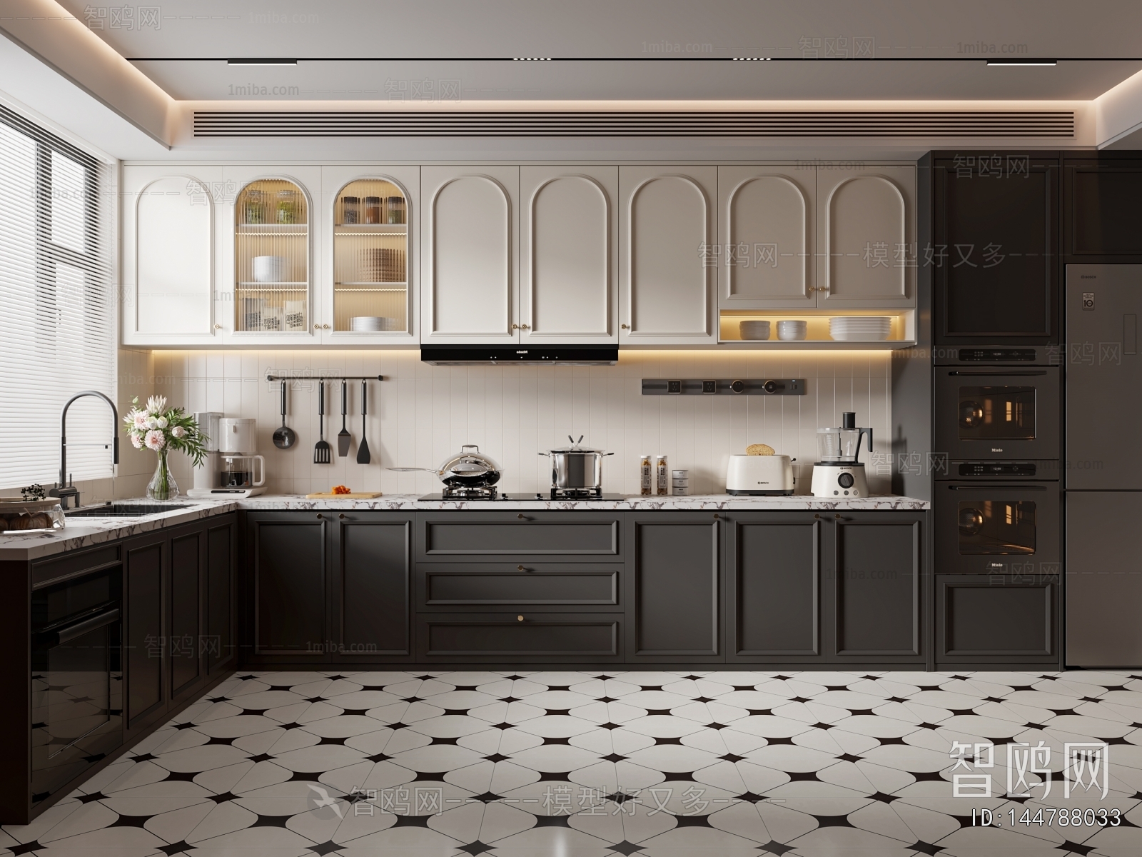 French Style The Kitchen