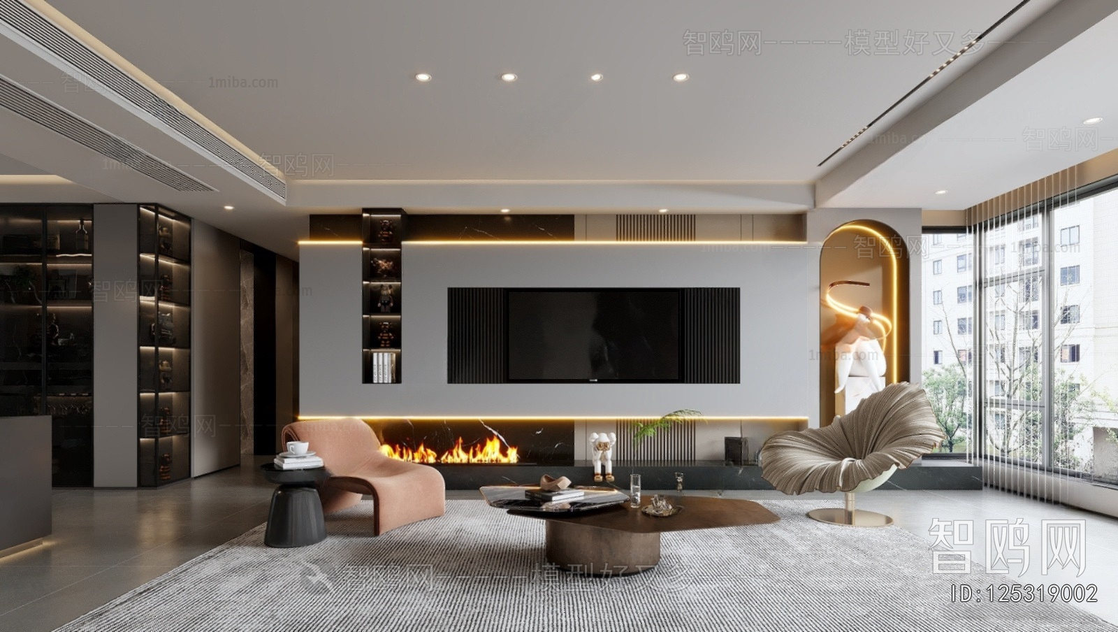 Modern A Living Room