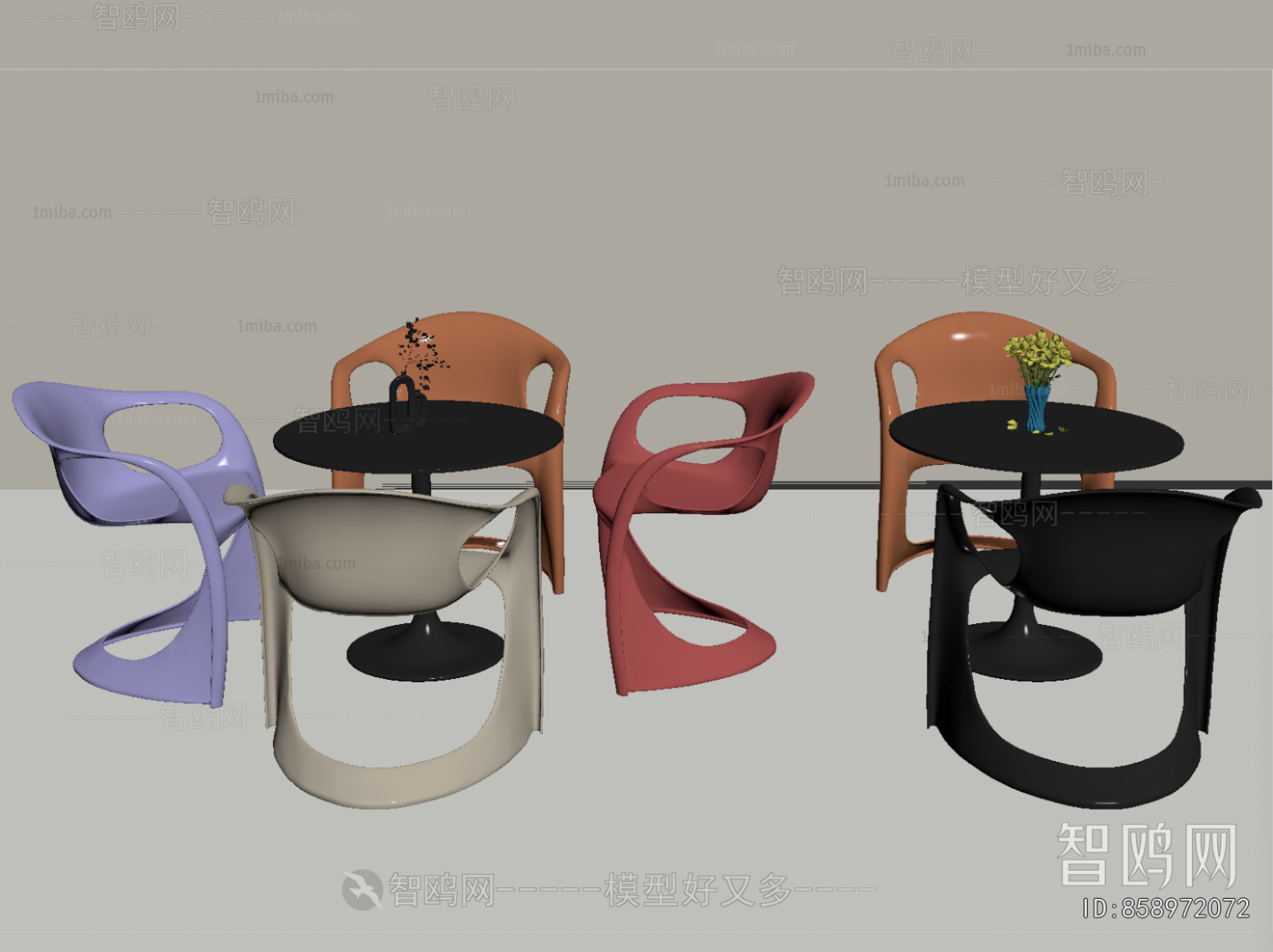 Modern Leisure Table And Chair