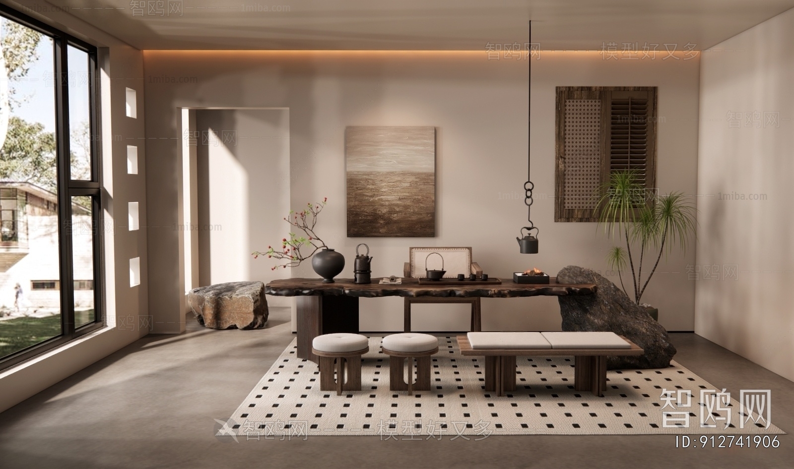 Wabi-sabi Style Tea House