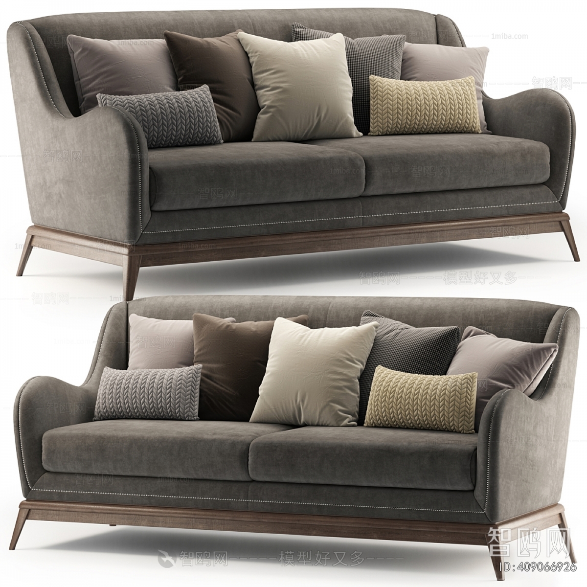 Modern Three-seat Sofa