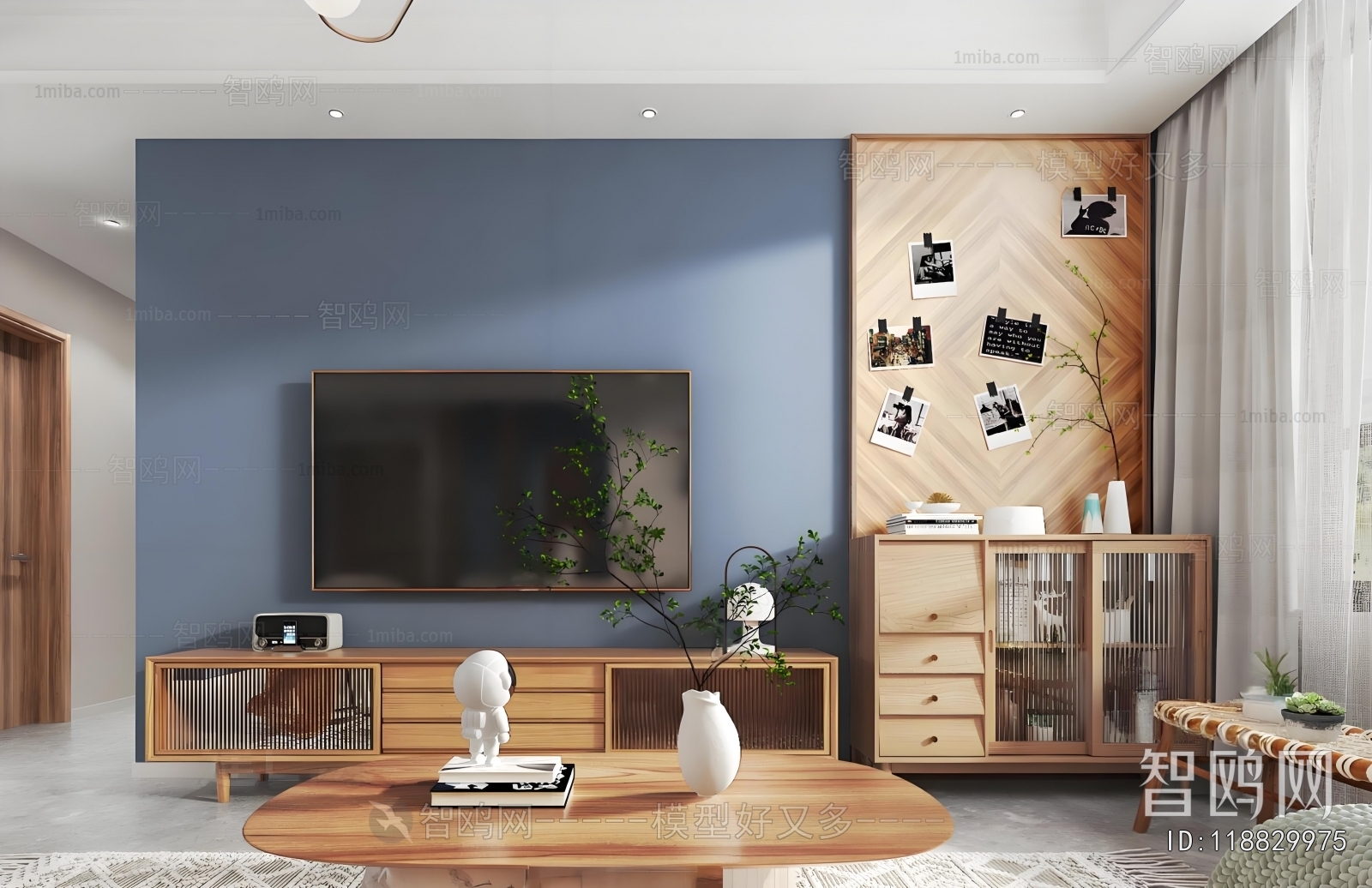 Nordic Style A Living Room