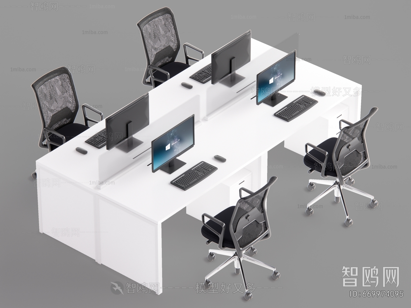 Modern Office Desk And Chair