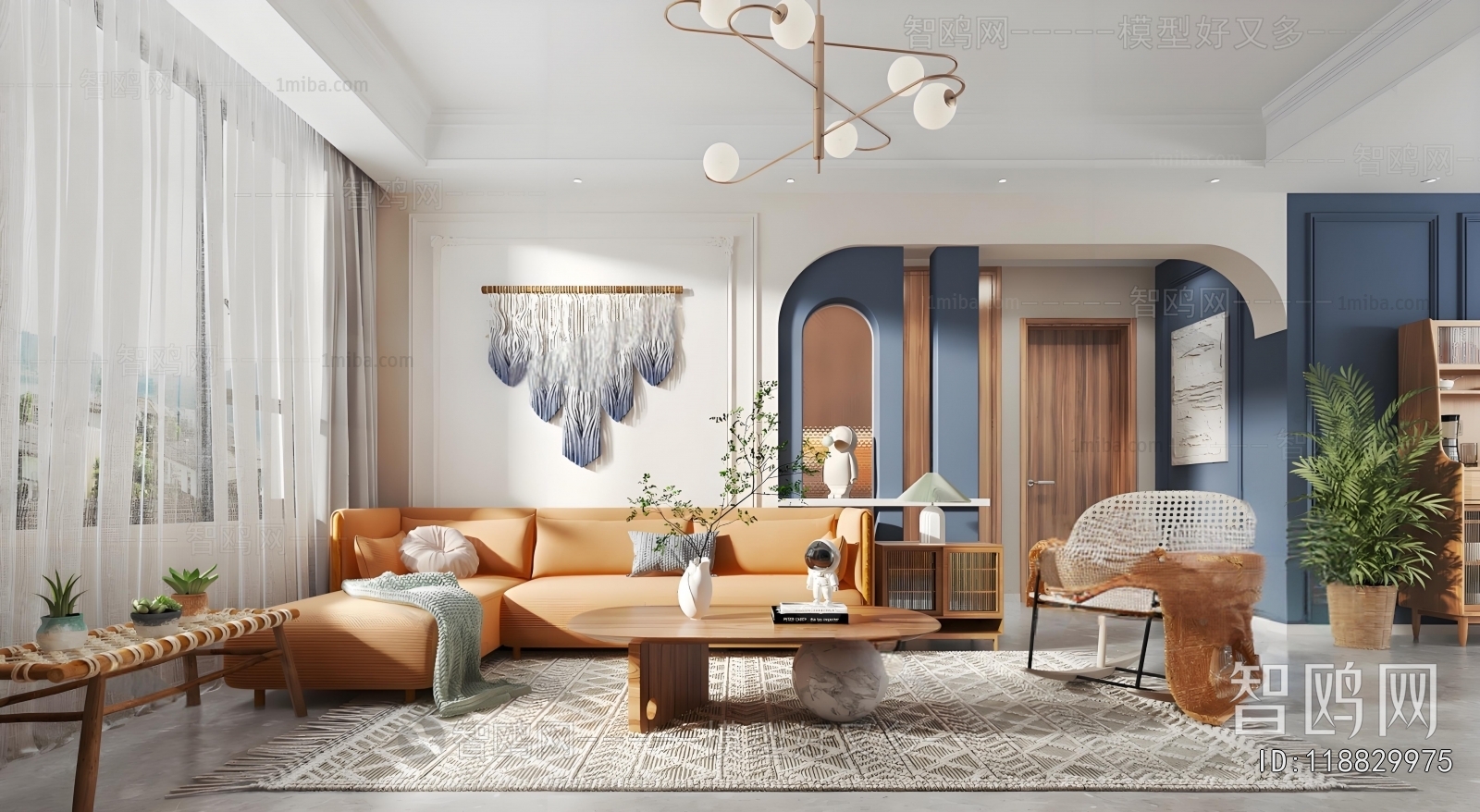 Nordic Style A Living Room