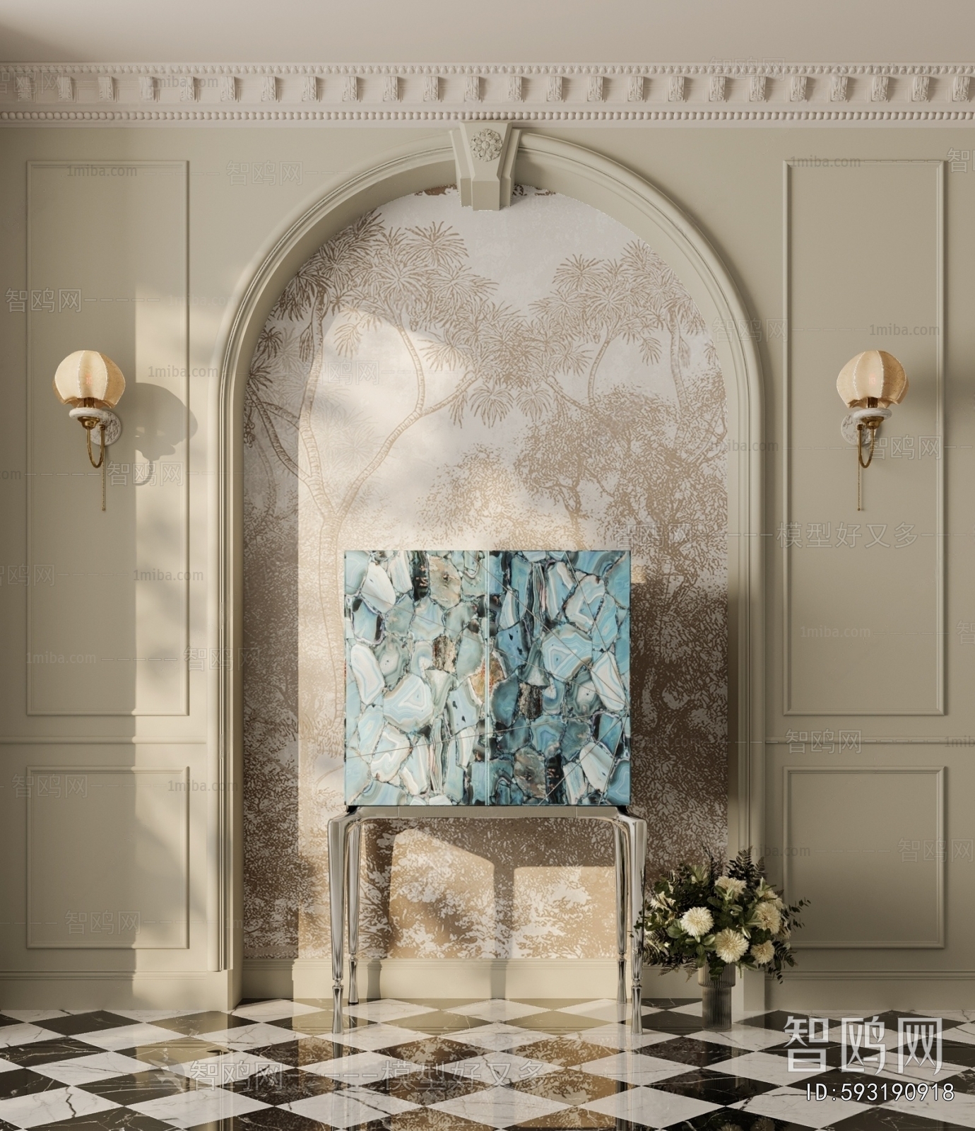 French Style Console