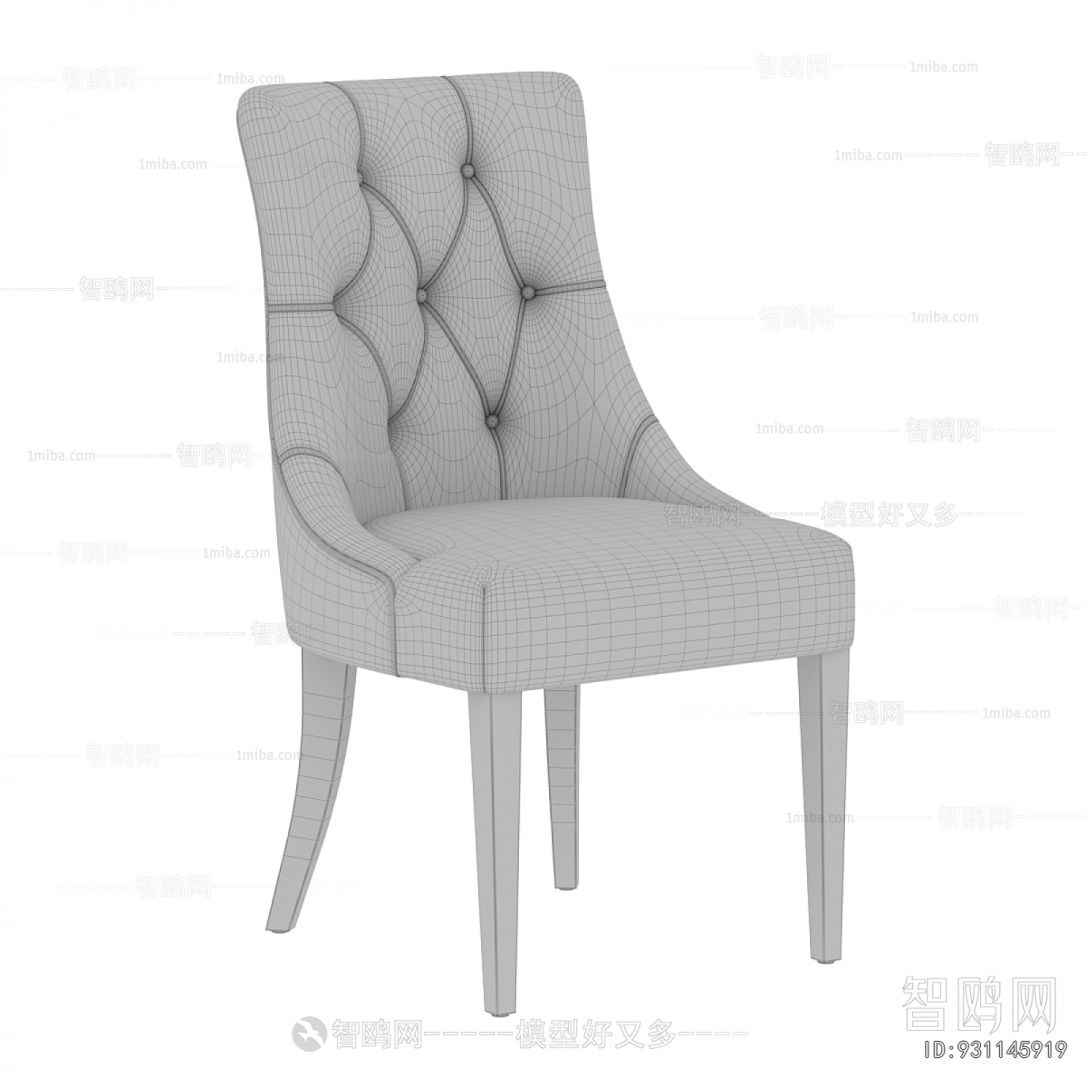 Simple European Style Dining Chair