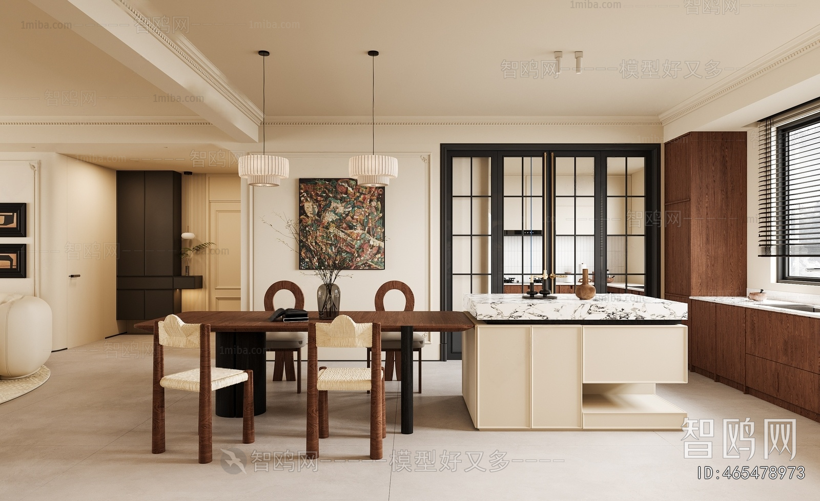 French Style Dining Room