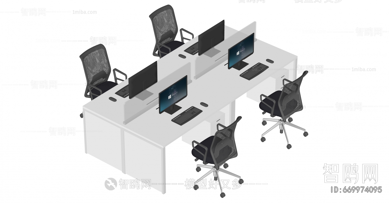 Modern Office Desk And Chair