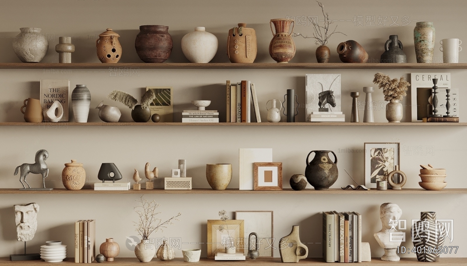 Wabi-sabi Style Decorative Set