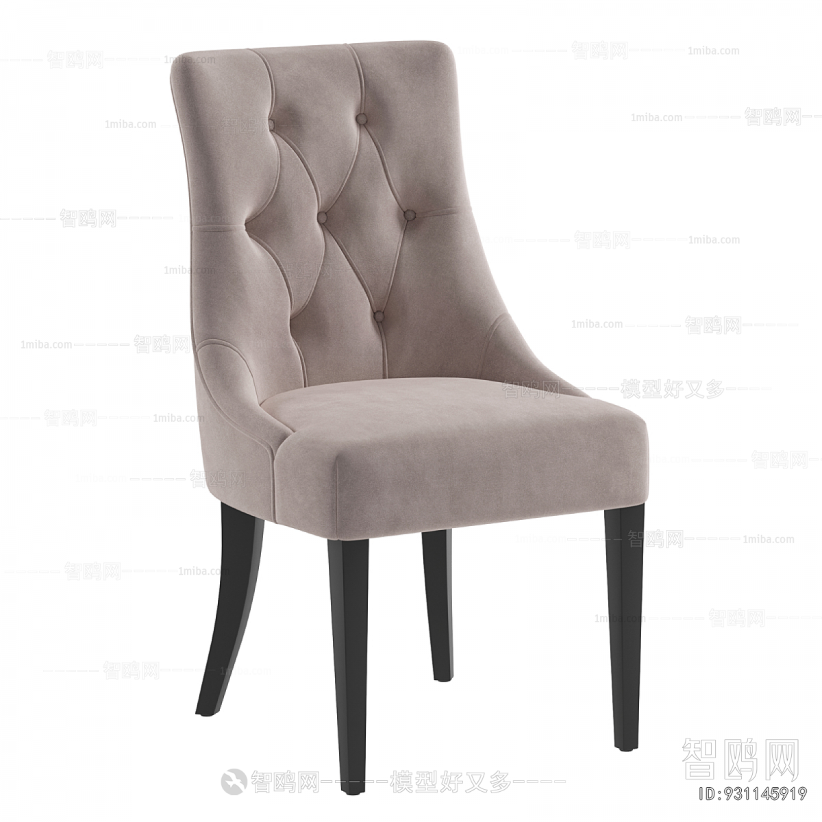 Simple European Style Dining Chair