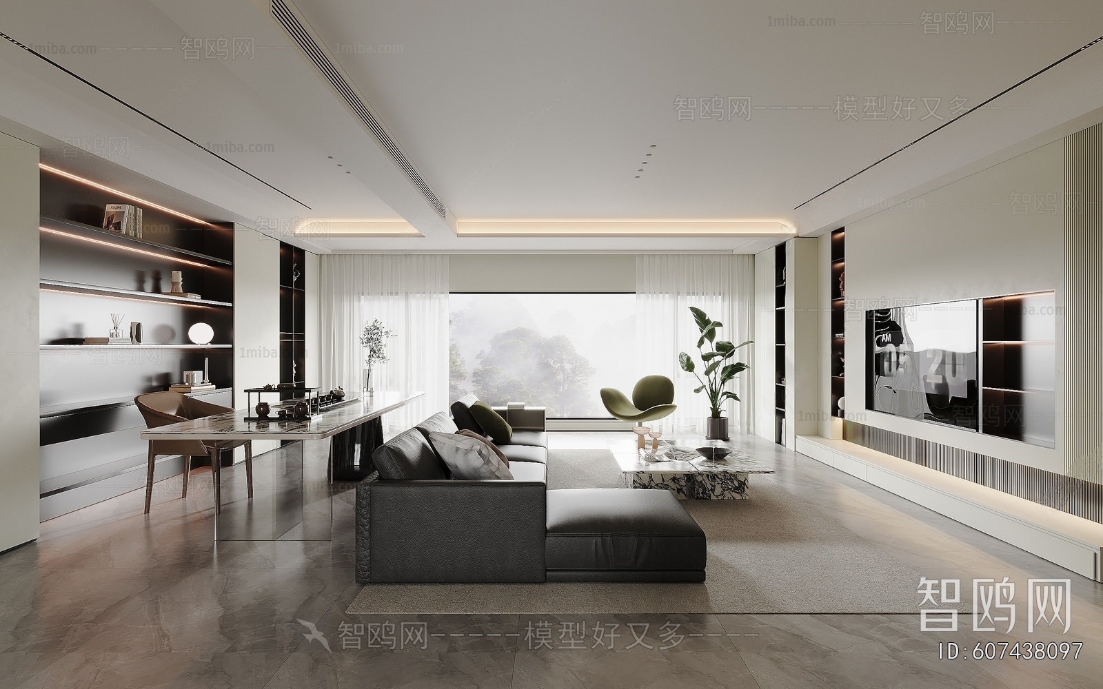 Modern A Living Room