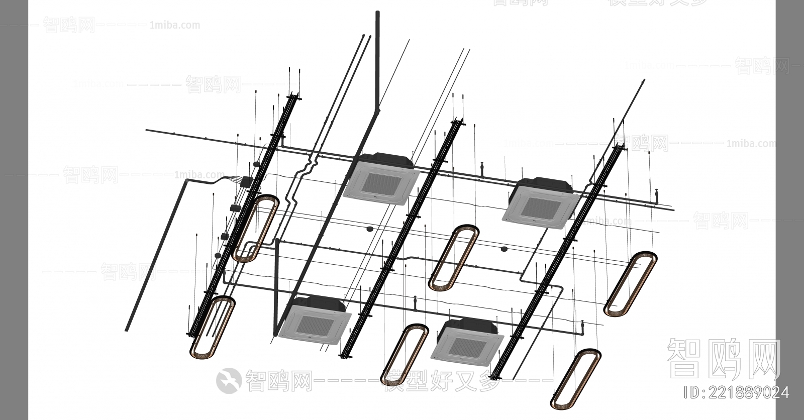 Modern Suspended Ceiling