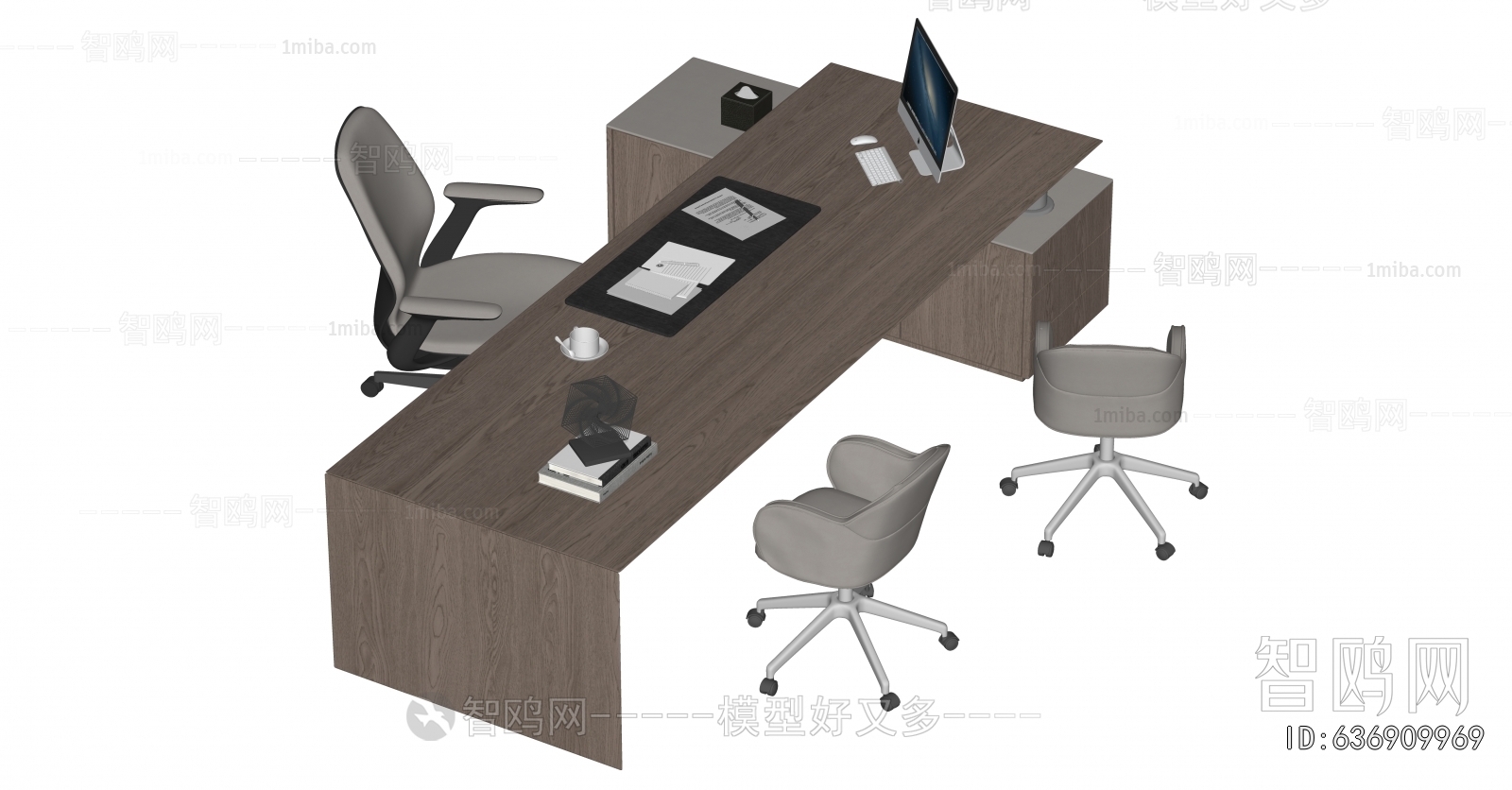 Modern Office Desk And Chair